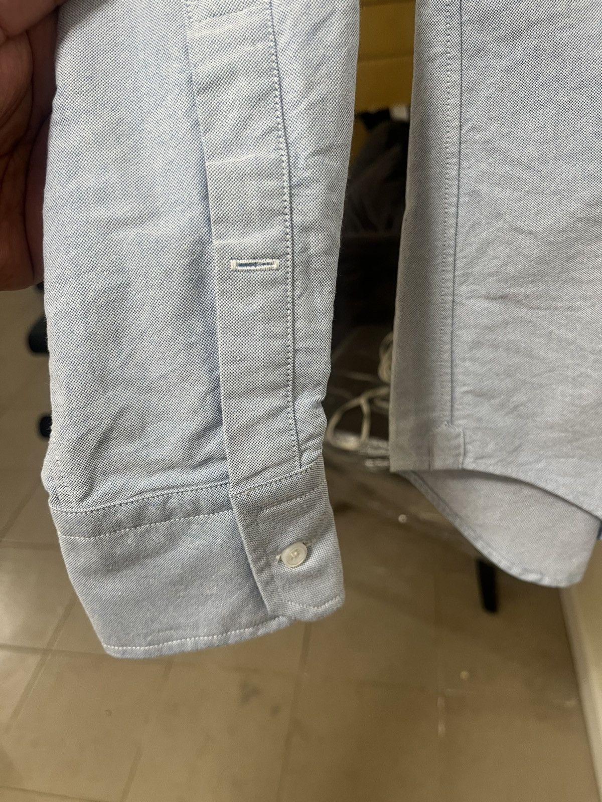 Thom Browne Thom Browne Classic Oxford Cotton Shirt Sz 1 Size US S / EU 44-46 / 1 - 7 Thumbnail