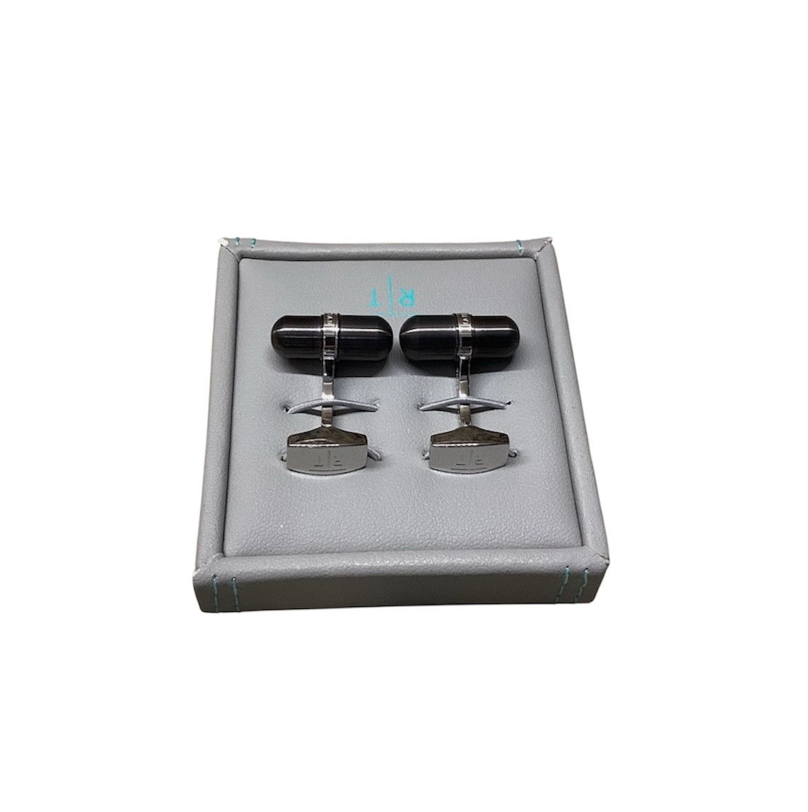 Tateossian Tateossian Cufflinks Gunmetal Capsule Modern Industrial Size ONE SIZE - 12 Thumbnail