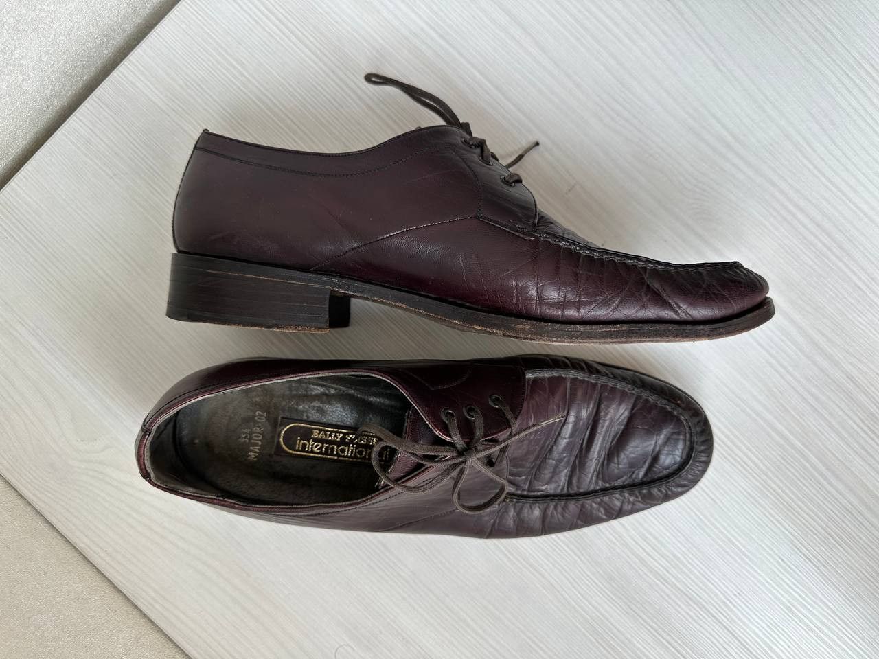 Bally Bally Suisse Major 02 554 Oxford Leather Shoes Size 9 Size US 9 / EU 42 - 4 Thumbnail