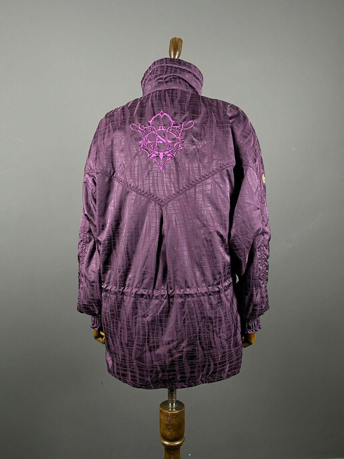 Descente Ladies Descente Purple Vintage Ski Jacket Size F38 USA8 Size M / US 6-8 / IT 42-44 - 6 Thumbnail