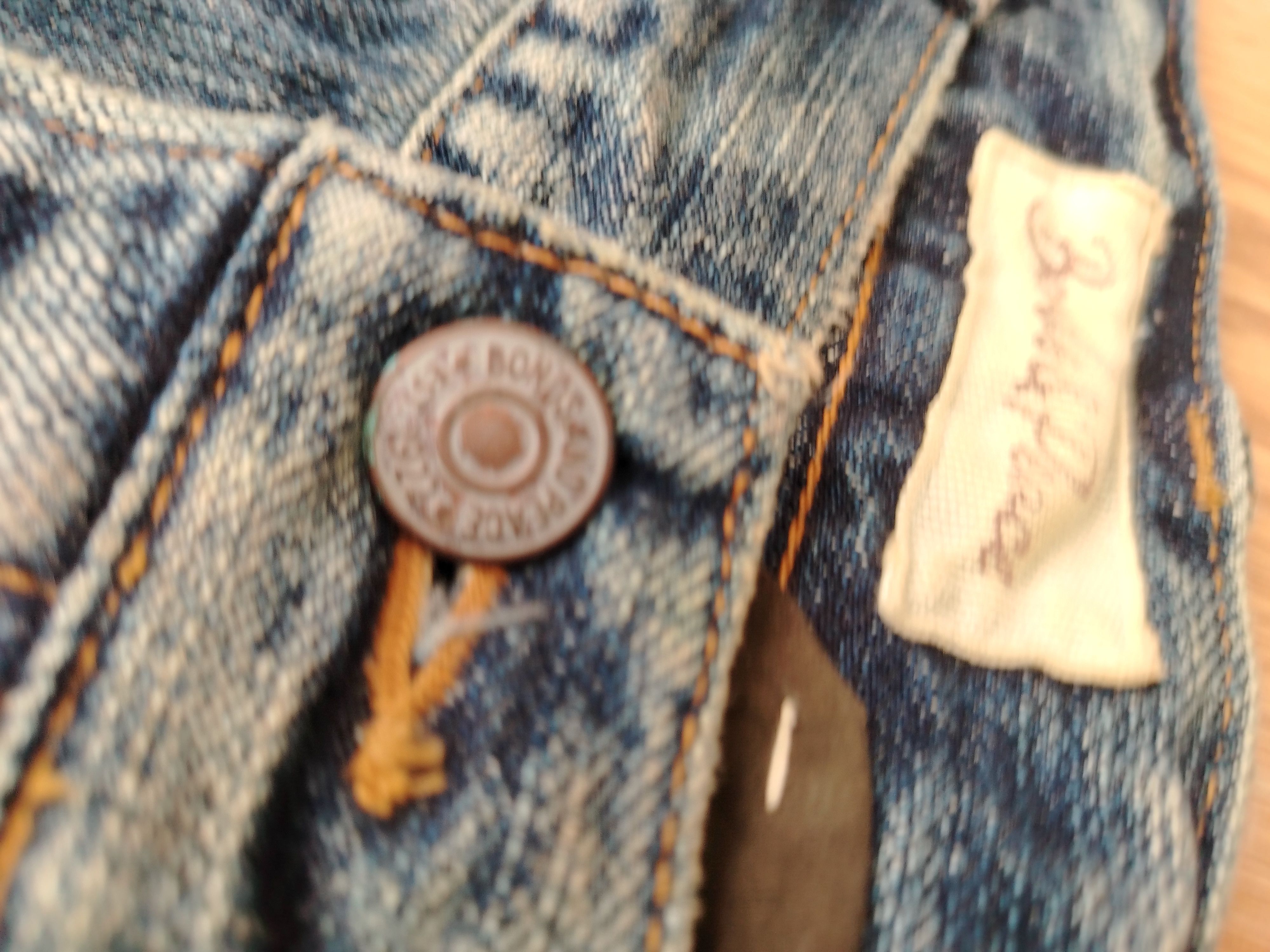 Vintage Sashiko Patchwork Jeans Bonds & Peace Size US 32 / EU 48 - 13 Thumbnail