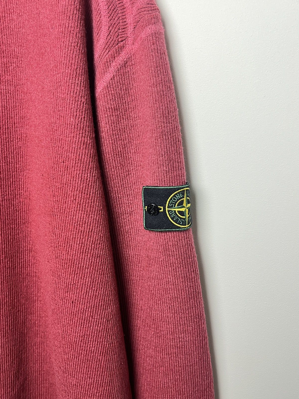 Stone Island stone island y2k wool/nylon moc neck sweater Size US L / EU 52-54 / 3 - 5 Thumbnail
