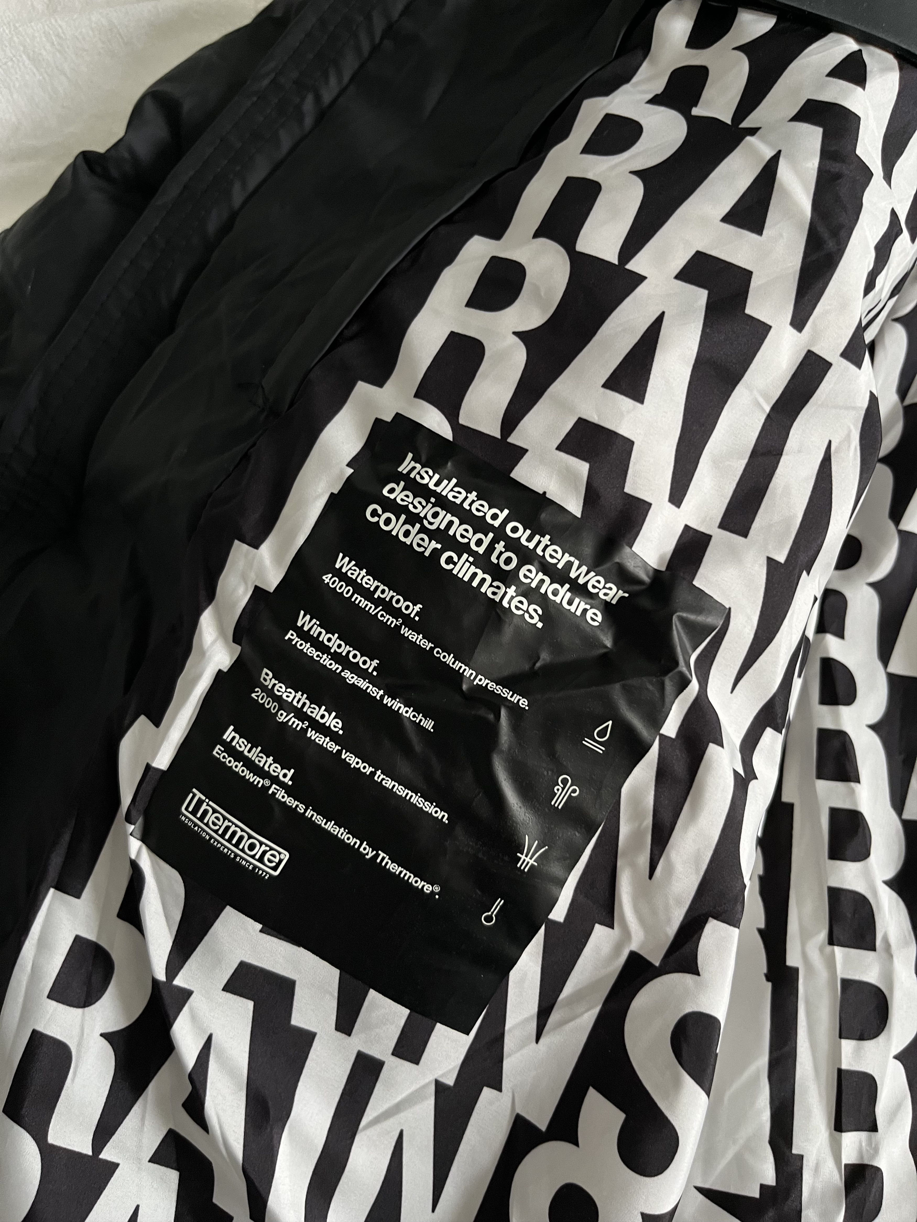 Rains Rains Block Puffer Jacket Size US S / EU 44-46 / 1 - 6 Thumbnail
