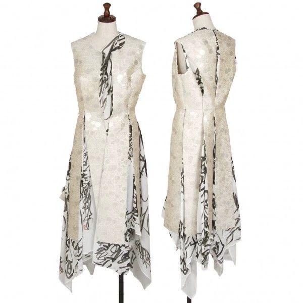 Comme des Garcons Comme Des Garcons Calligraphy Deconstruction Dress Size XS / US 0-2 / IT 36-38 - 2 Thumbnail