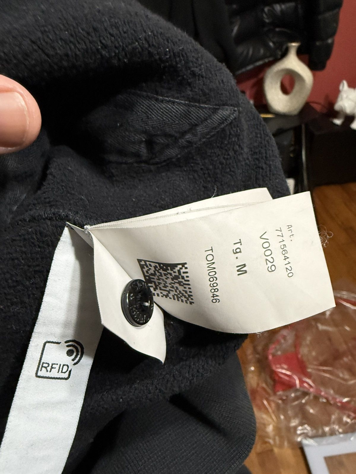 Stone Island Stone Island Black Hoodie Size Medoum Size US M / EU 48-50 / 2 - 10 Thumbnail