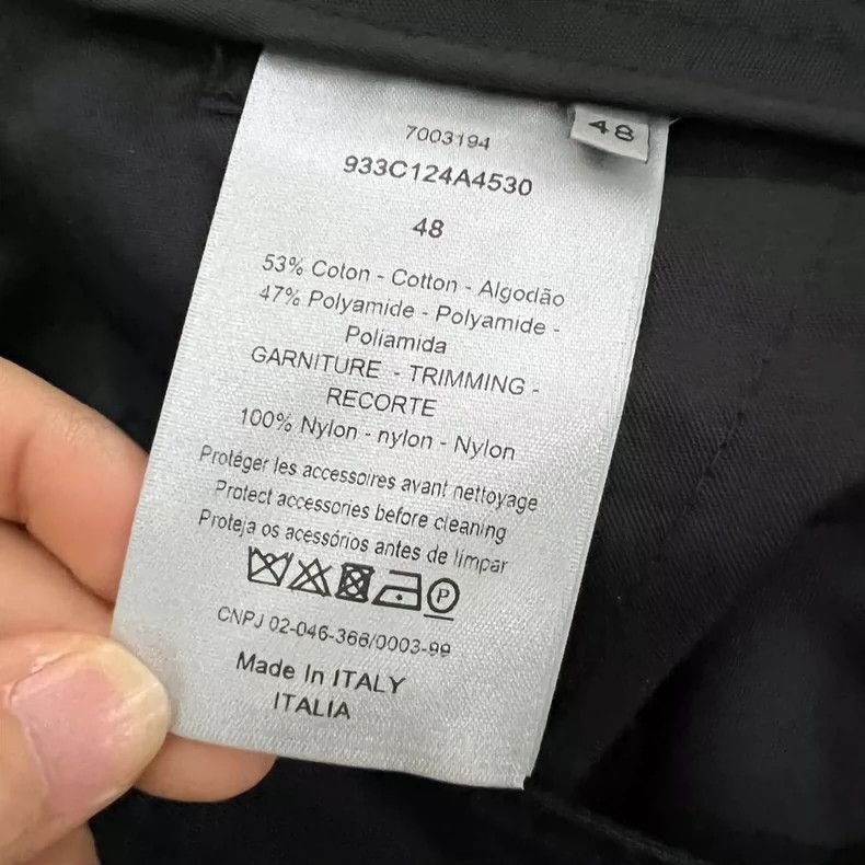 Dior Dior Locked logo workwear pants 2502-Nextarrow Size US 32 / EU 48 - 4 Thumbnail