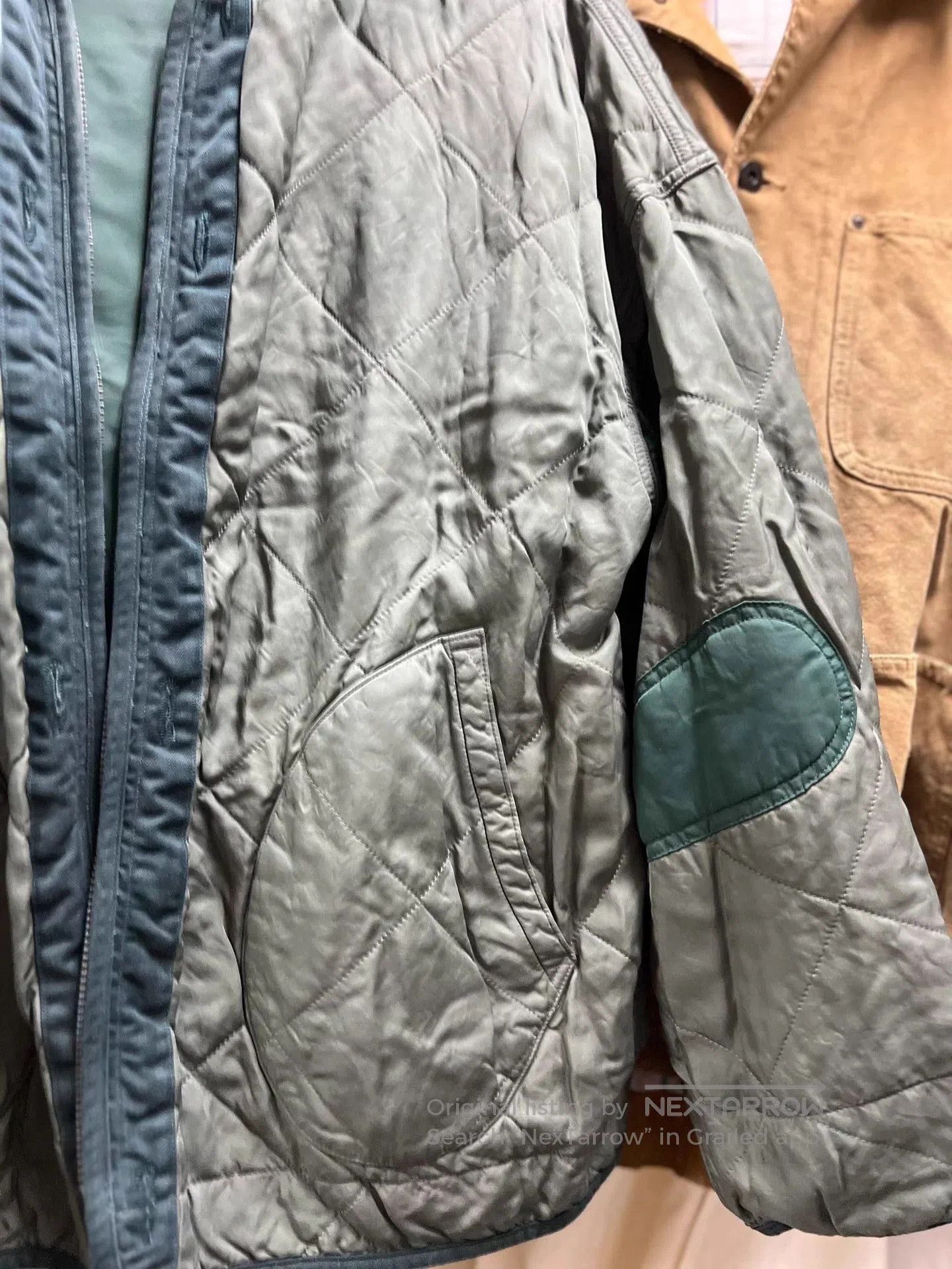 Visvim Green XL Zip-Front Bomber Jacket. Size US XL / EU 56 / 4 - 8 Thumbnail