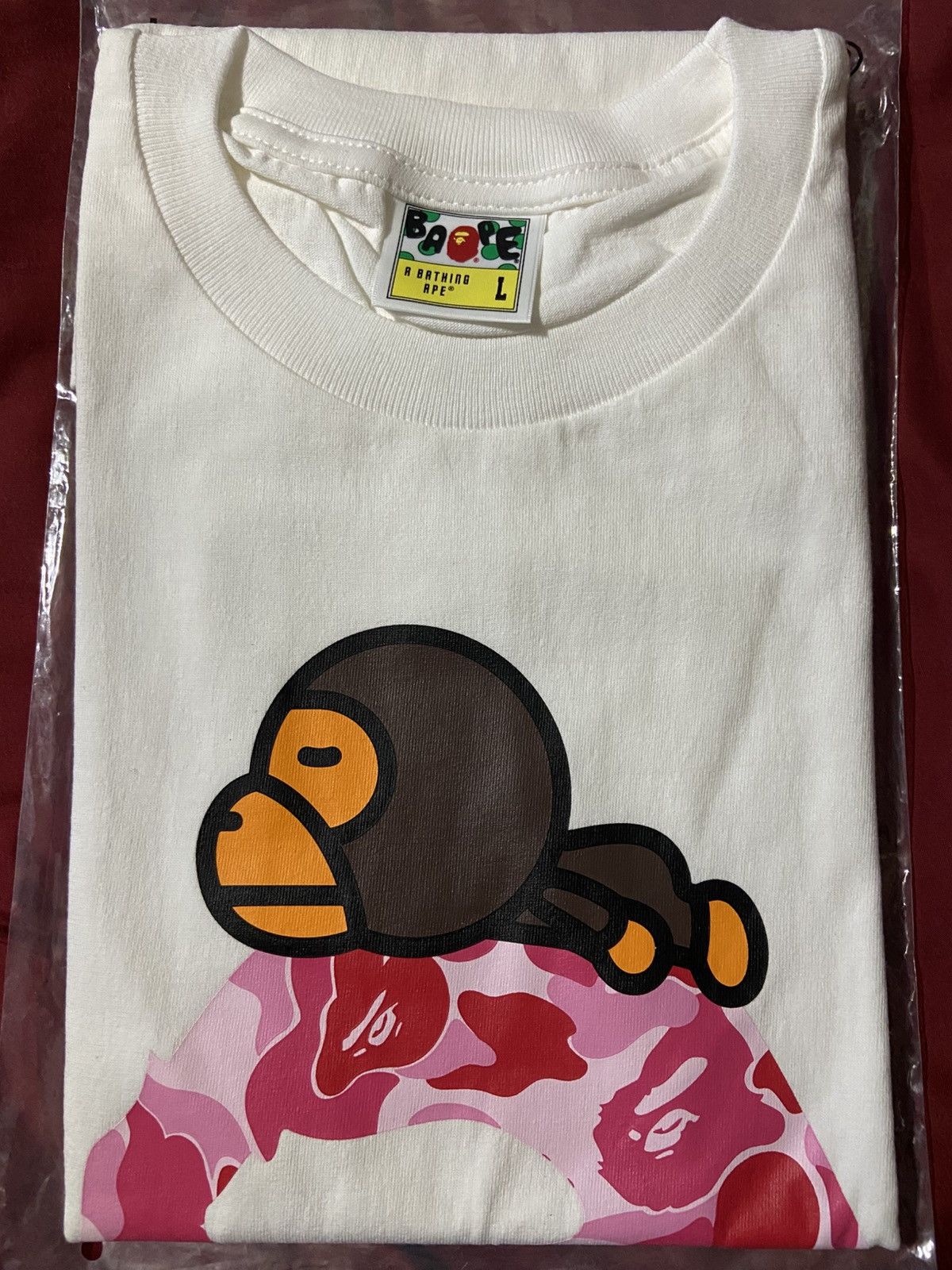 Bape ABC Camo Milo On Big Ape Head Tee Size US L / EU 52-54 / 3 - 3 Thumbnail