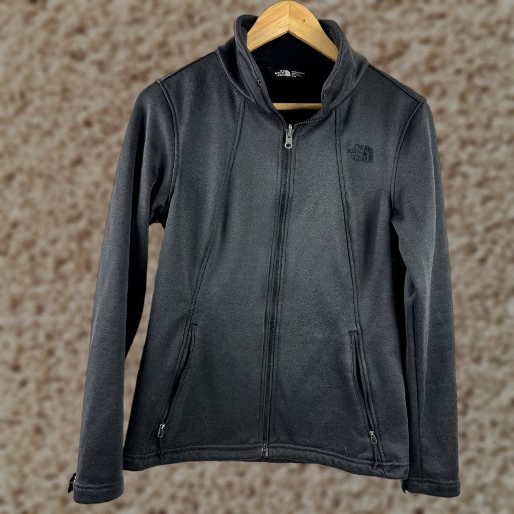 The North Face The North Face Jacket Womens Medium Gray Full Zip Fleece Size M / US 6-8 / IT 42-44 - 1 Thumbnail