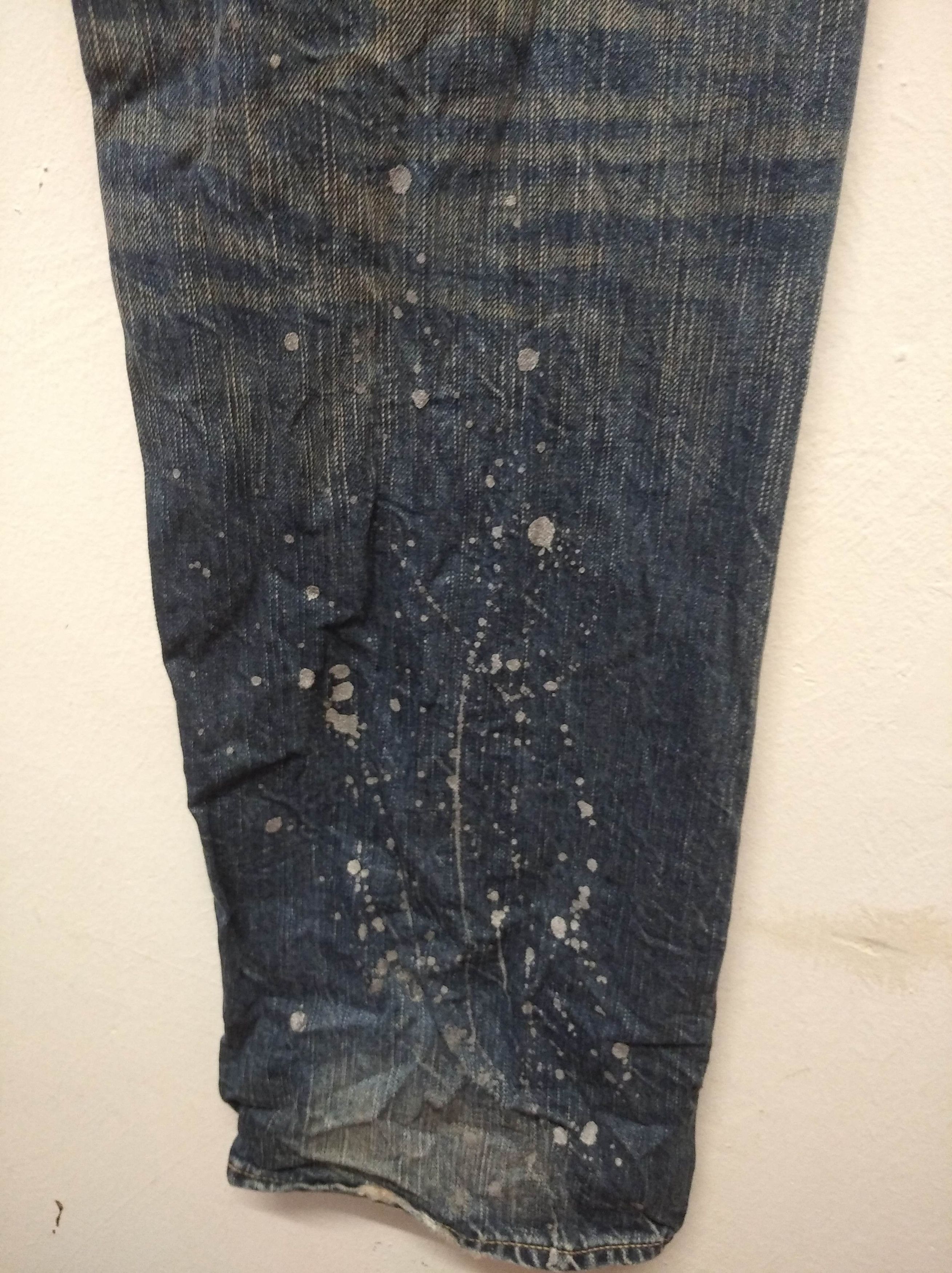 Hysteric Glamour × Japanese Brand Denim Craft japanese brand painted jeans Size US 32 / EU 48 - 4 Thumbnail