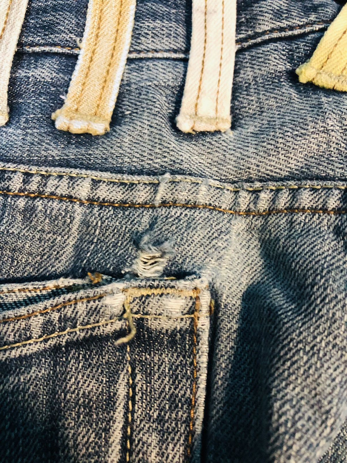 Japanese Brand Dominates Double Waist Jeans (2) Size US 30 / EU 46 - 18 Thumbnail