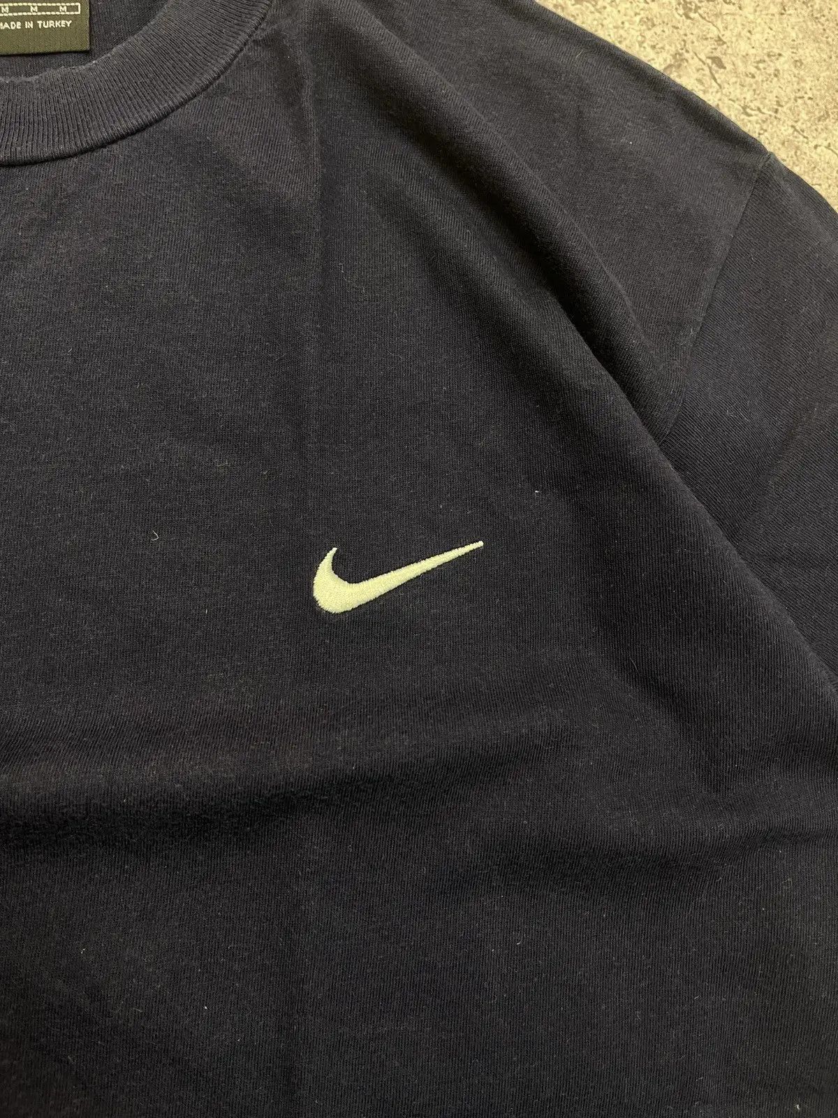 Nike Nike Vintage Blue Mini Swoosh Medium T Shirt Size US M / EU 48-50 / 2 - 3 Thumbnail