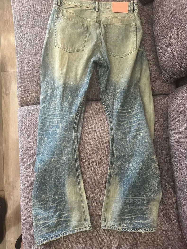 Acne Studios Acne Studios FW25 Low-Rise Wide Leg Scimitar Jeans Size US 30 / EU 46 - 7 Thumbnail