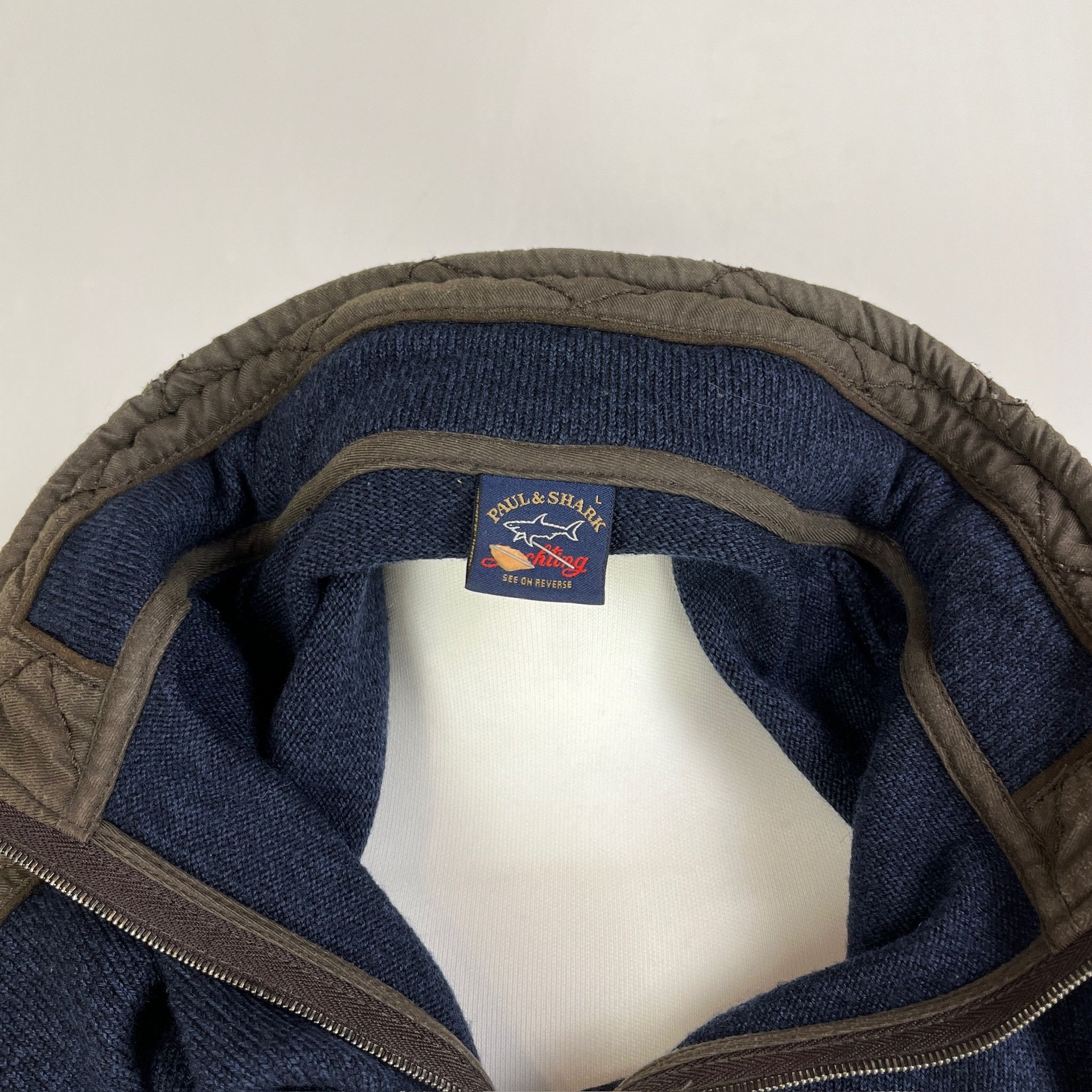 Paul & Shark Maglione Paul & Shark Lana Zip 3/4 – L Size US L / EU 52-54 / 3 - 8 Thumbnail