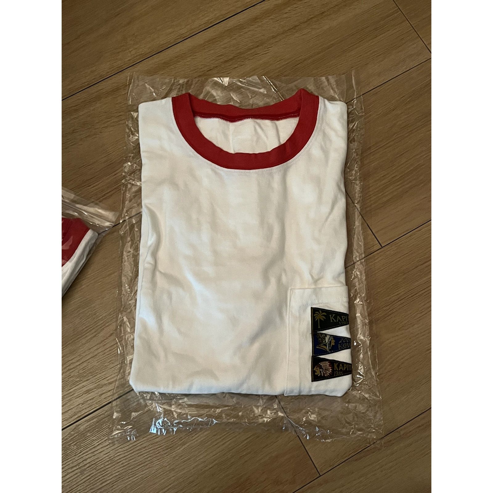 Kapital Kapital Pennant Ringer T Shirt (4 Flags) Size US M / EU 48-50 / 2 - 4 Thumbnail