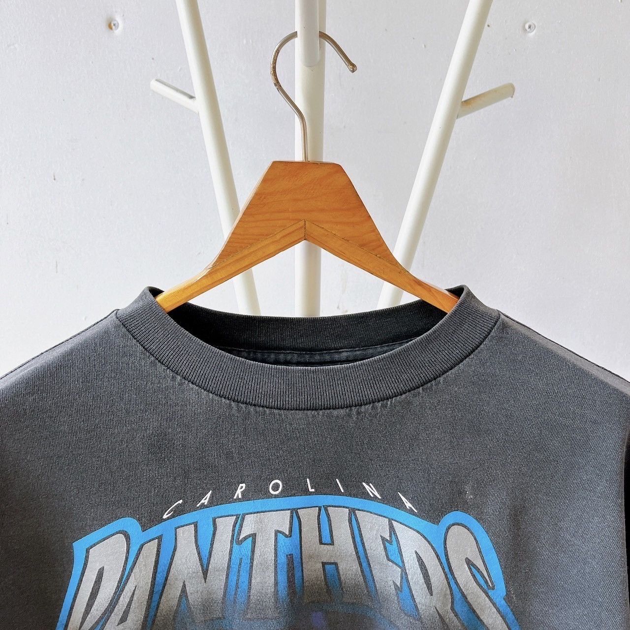Salem Sportswear × Vintage 90s Carolina Panthers NFL t-shirt/ XL Size US XL / EU 56 / 4 - 2 Thumbnail
