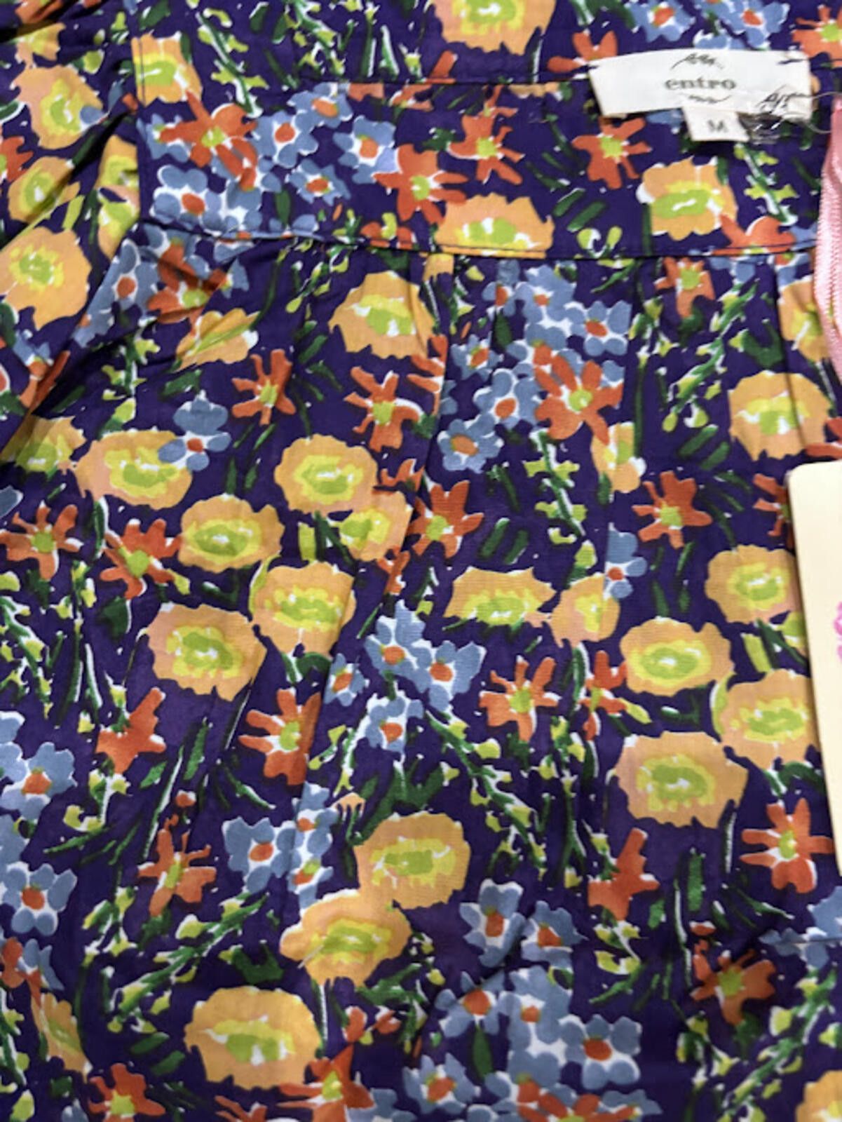 Etro Entro Floral Long Sleeve Blouse w/ Ruffle Detail Size Medium Size M / US 6-8 / IT 42-44 - 4 Thumbnail