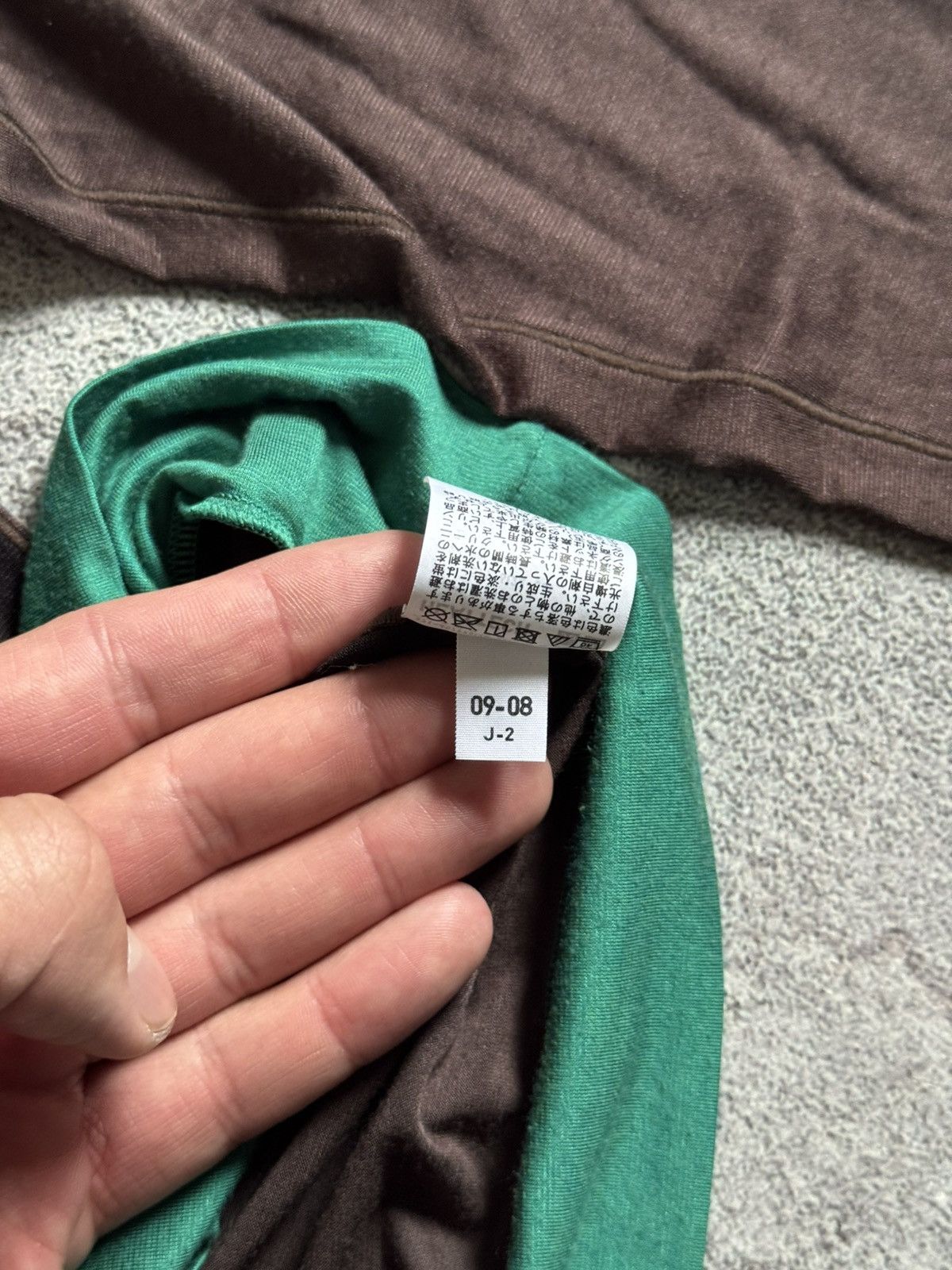 Marni Uniqlo x Marni Color Block Turtleneck Long Sleeve T-Shirt Size L / US 10 / IT 46 - 6 Thumbnail