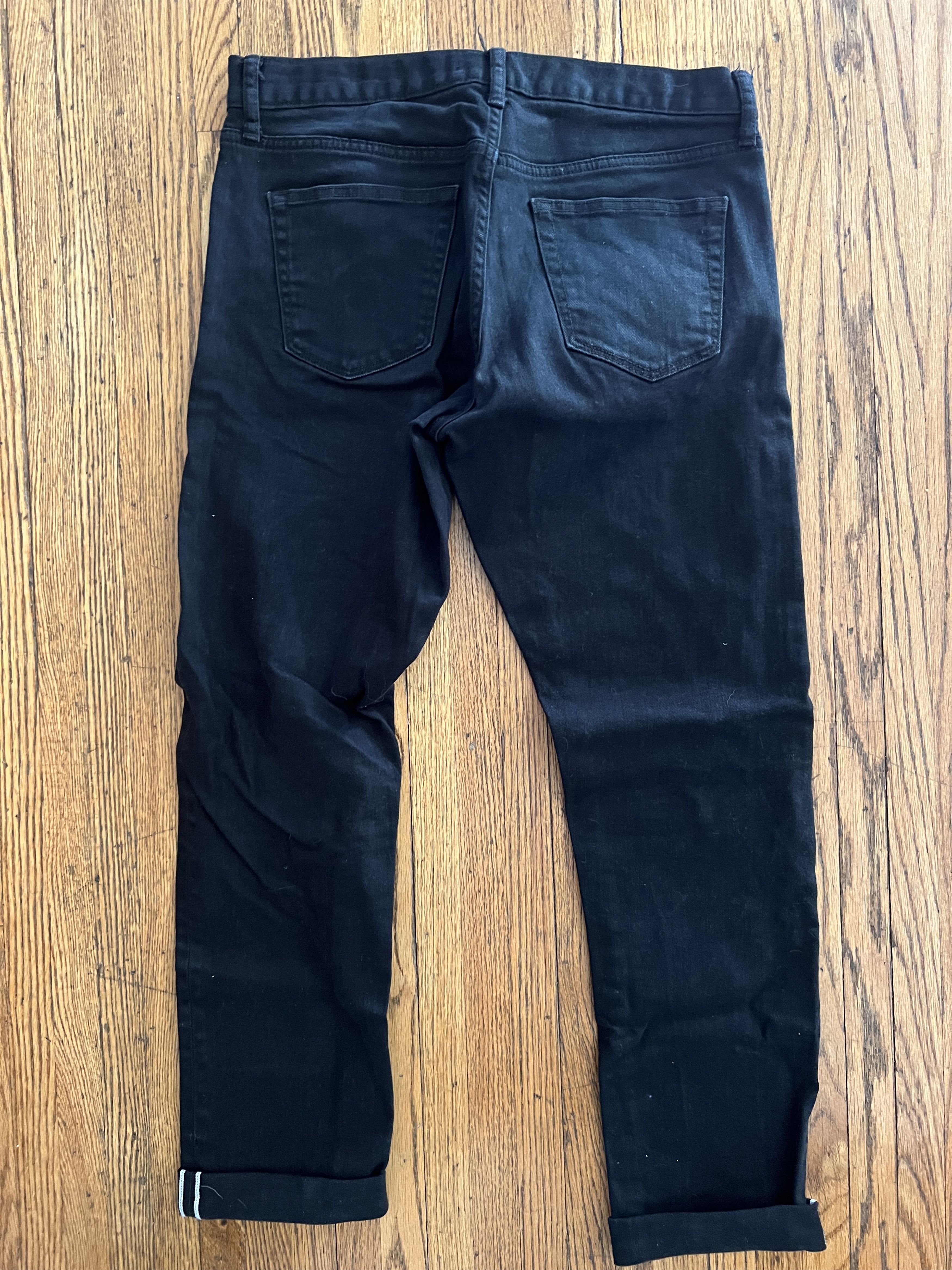 Uniqlo Stretch Selvedge Slim-Fit Jeans Size US 33 - 2 Thumbnail