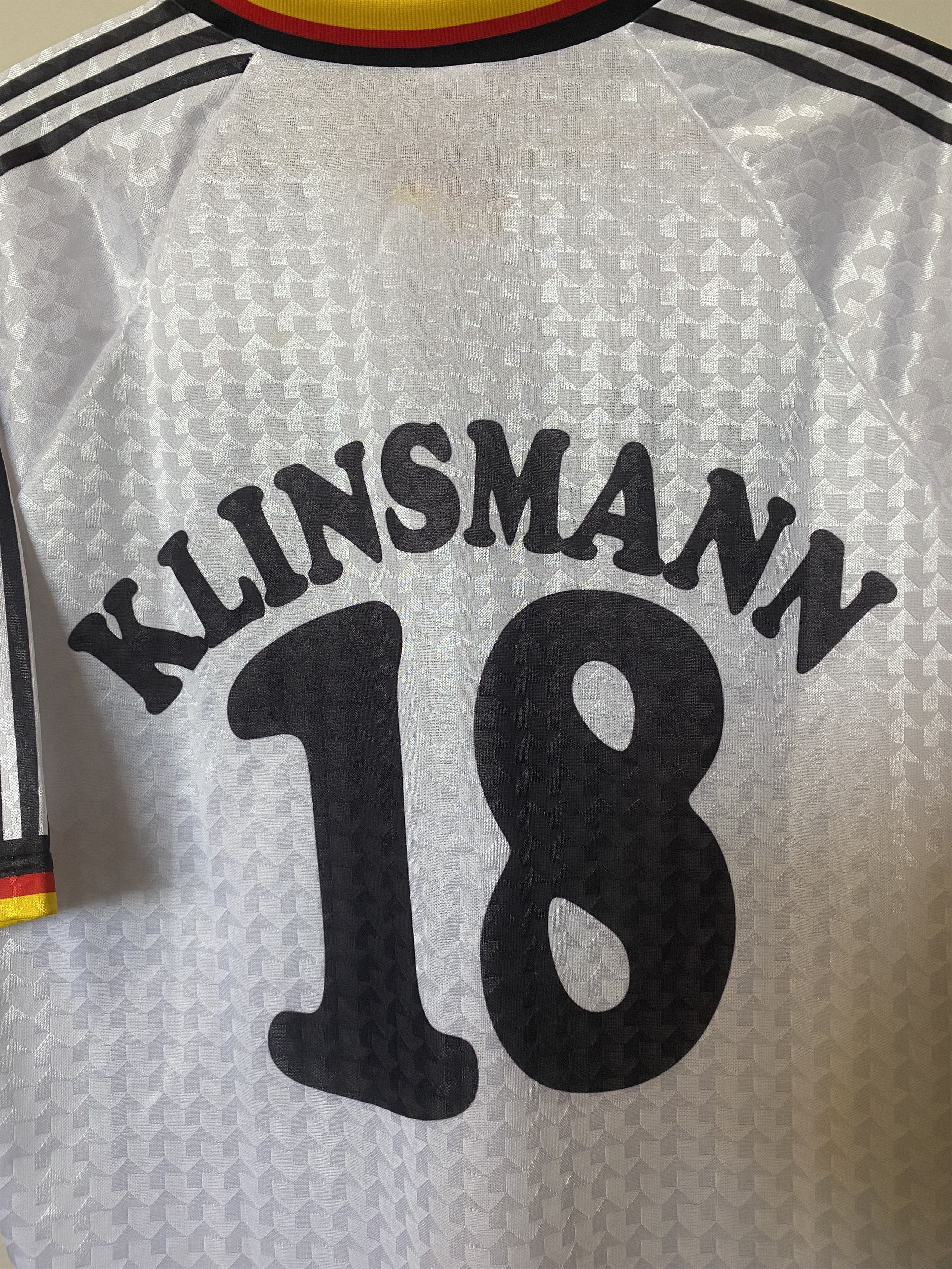 Other Vintage retro - GERMANY #18 KLINSMANN - L - UNIQUE Size US L / EU 52-54 / 3 - 3 Thumbnail