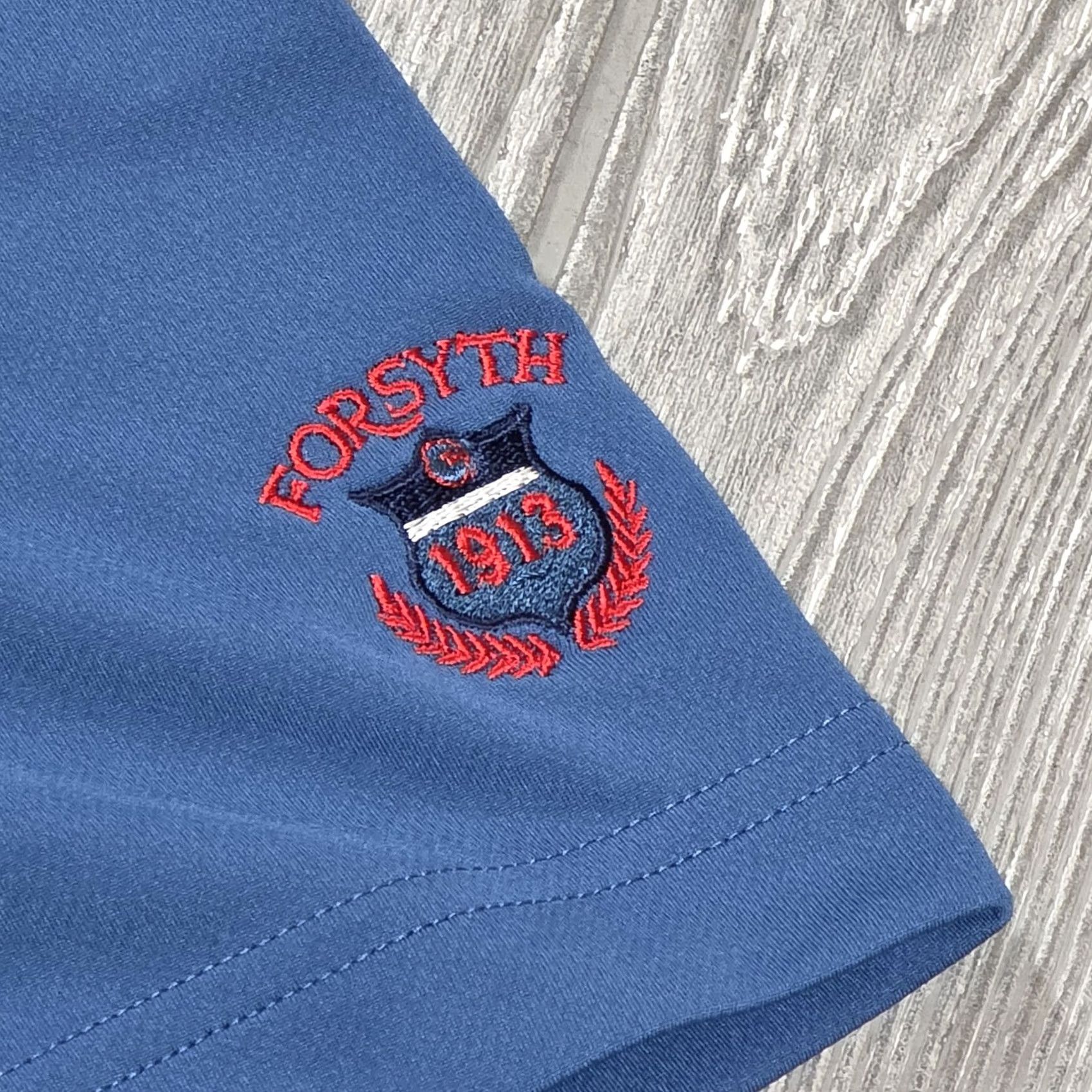 Adidas Adidas Performance Polo Golf Shirt Blue Mens L Short Sleeve Forsyth 1913 Club Polo Nike Shirt Size US L / EU 52-54 / 3 - 5 Thumbnail