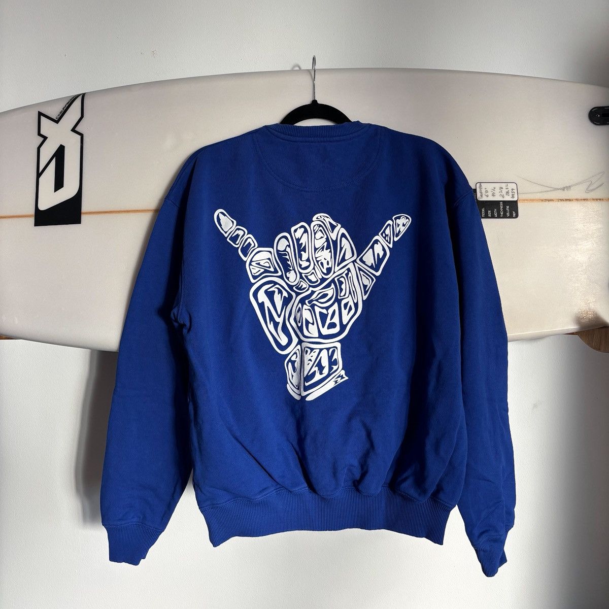 Other Streetwear Sweater blau | Hang Lou Backprint | Limited Drop Size US L / EU 52-54 / 3 - 2 Thumbnail