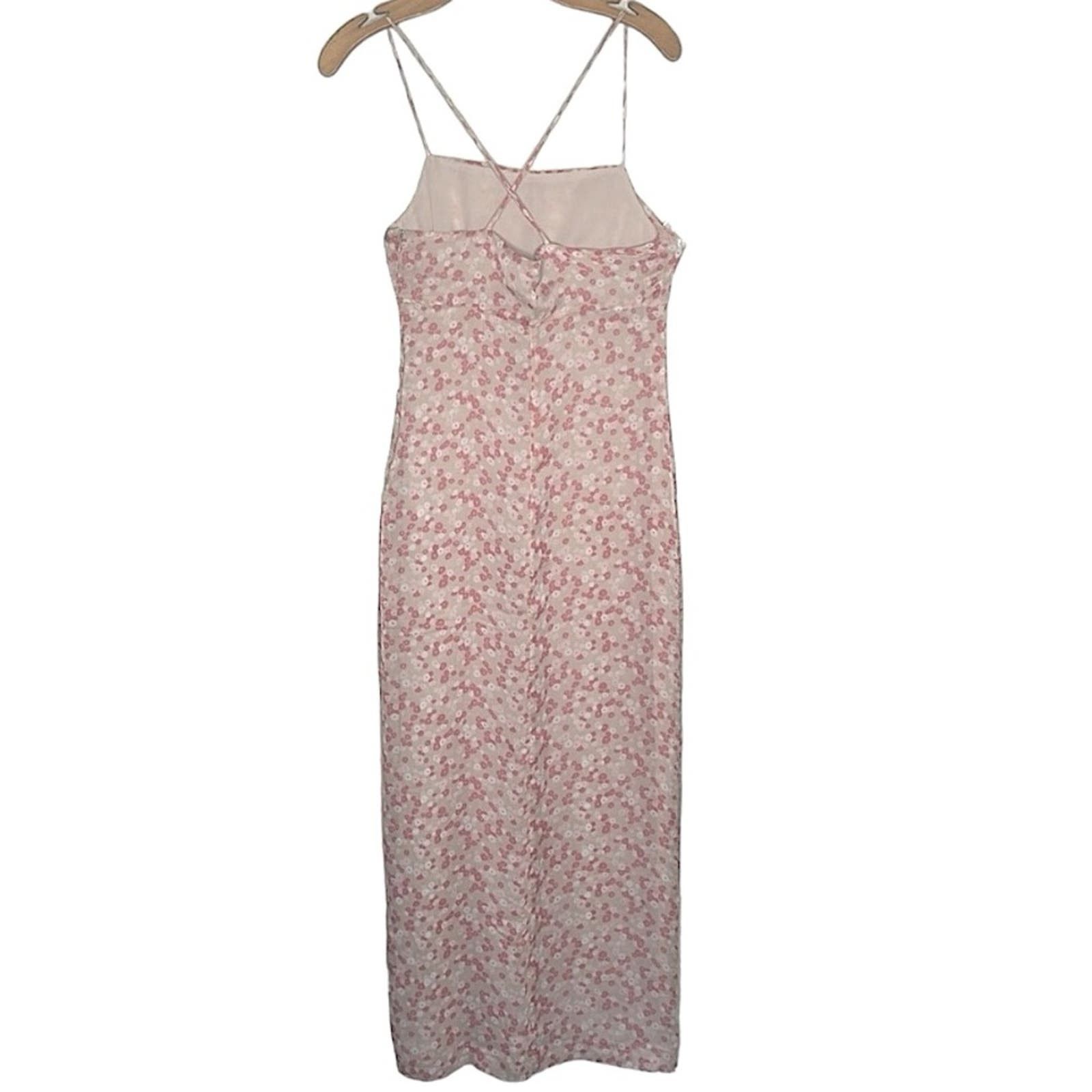 Esprit × Vintage VTG 90s Y2K Esprit de Corp Chiffon Gown Dress Sz 3/4 XS Size XS / US 0-2 / IT 36-38 - 4 Thumbnail