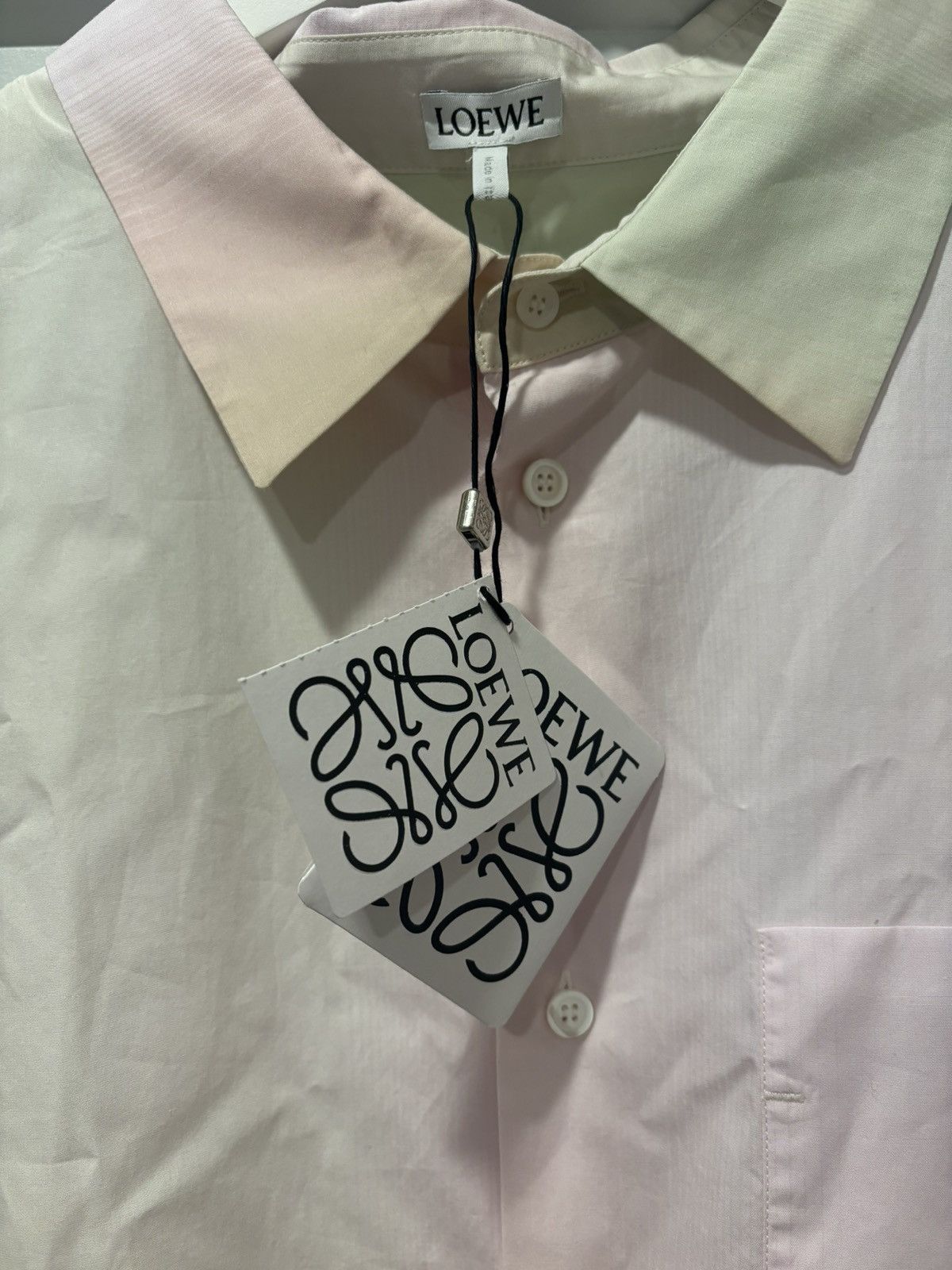 Loewe Fading pinstripe soft pink Size US L / EU 52-54 / 3 - 3 Thumbnail