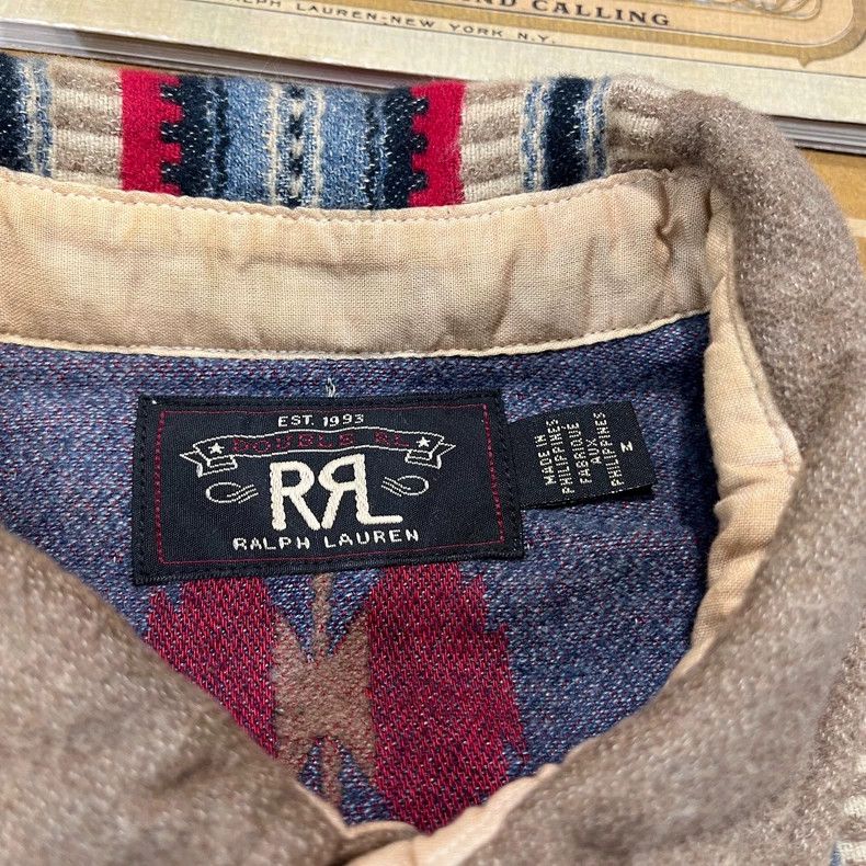 RRL Ralph Lauren RRL Ralph Lauren Southwest style shirt Size US M / EU 48-50 / 2 - 5 Thumbnail