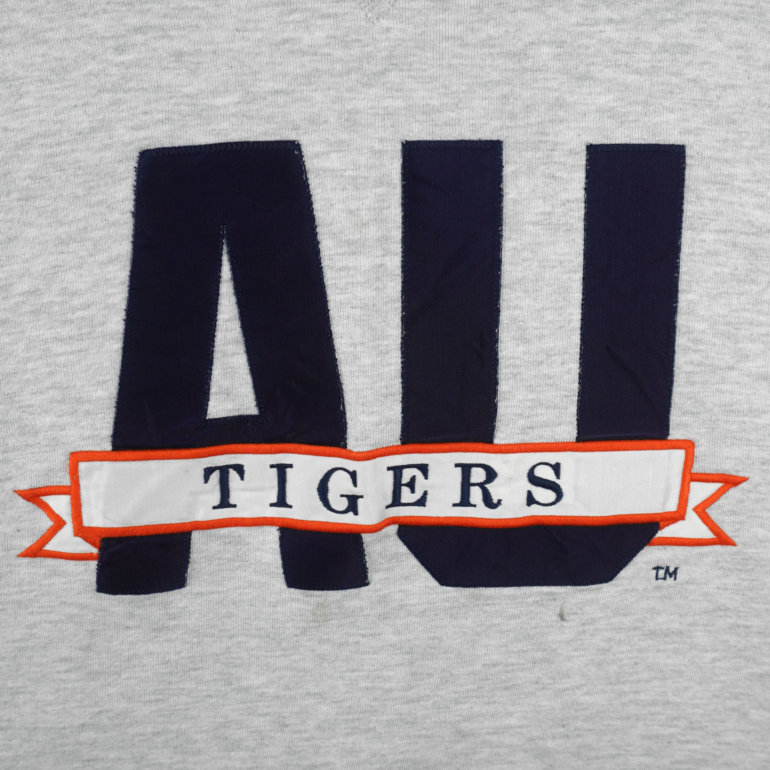 Russell Athletic NCAA - Auburn Tigers Embroidered Sweatshirt 1990s Size US XL / EU 56 / 4 - 3 Thumbnail