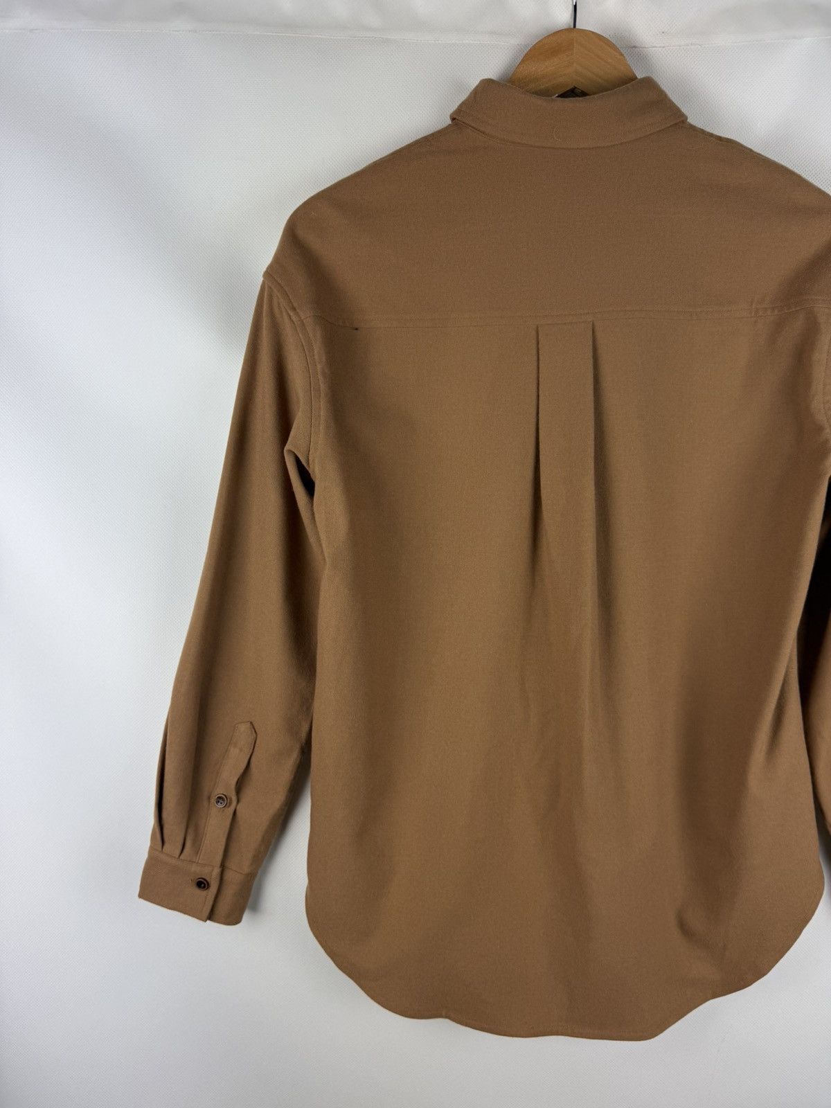 Toteme Toteme Novale Ladies Long Sleeve Wool Button Up Shirt Size S / US 4 / IT 40 - 15 Thumbnail