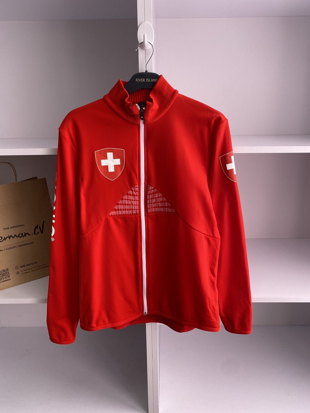 Designer × Vintage Vintage X Bionic Swiss Termo zip long sleeve shirt Size US L / EU 52-54 / 3 - 6 Thumbnail