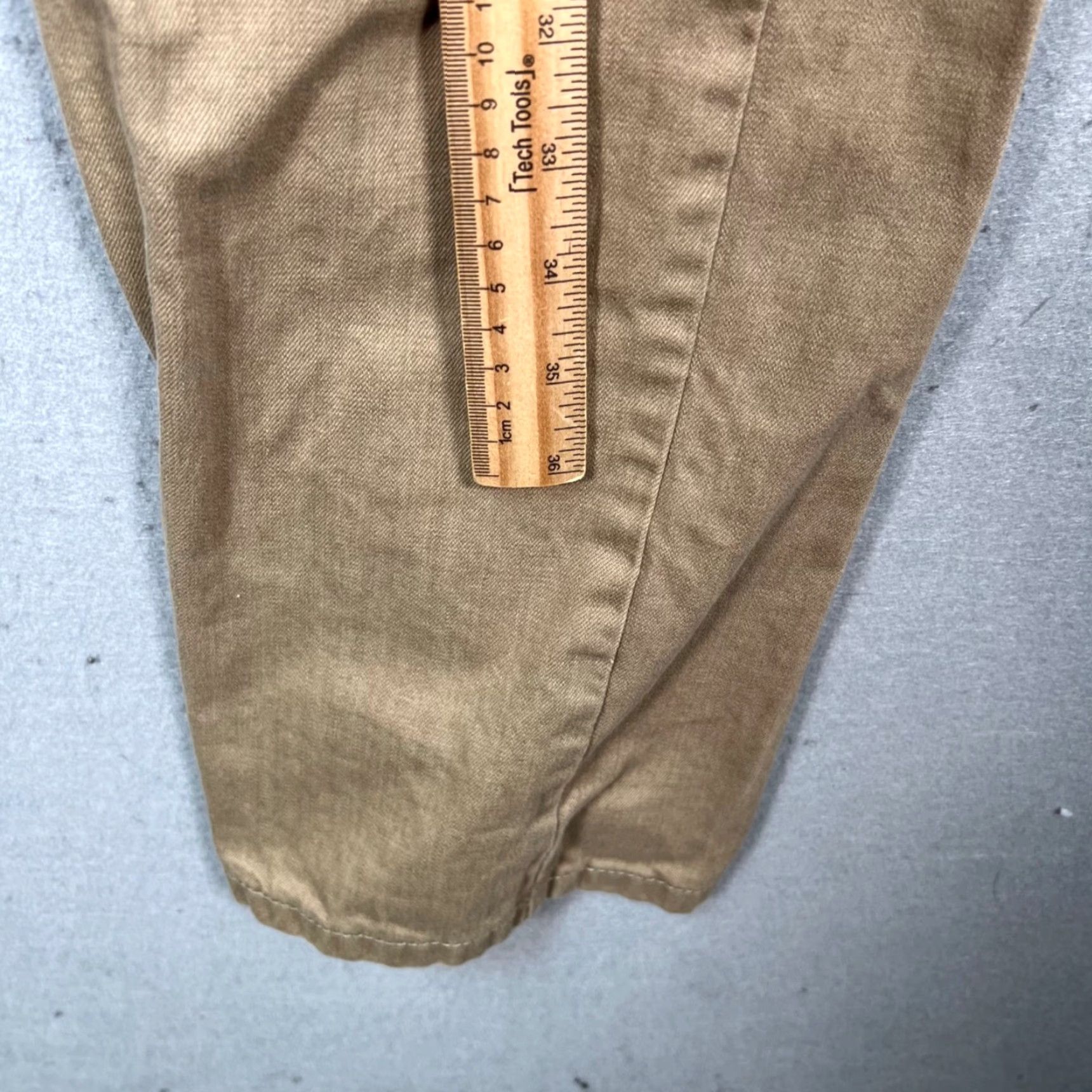 Levi's Levi's 505 Jeans Mens 34 Regular Khaki Cotton Denim 5-Pocket Straight Pants Vintage No Size US 34 / EU 50 - 7 Thumbnail