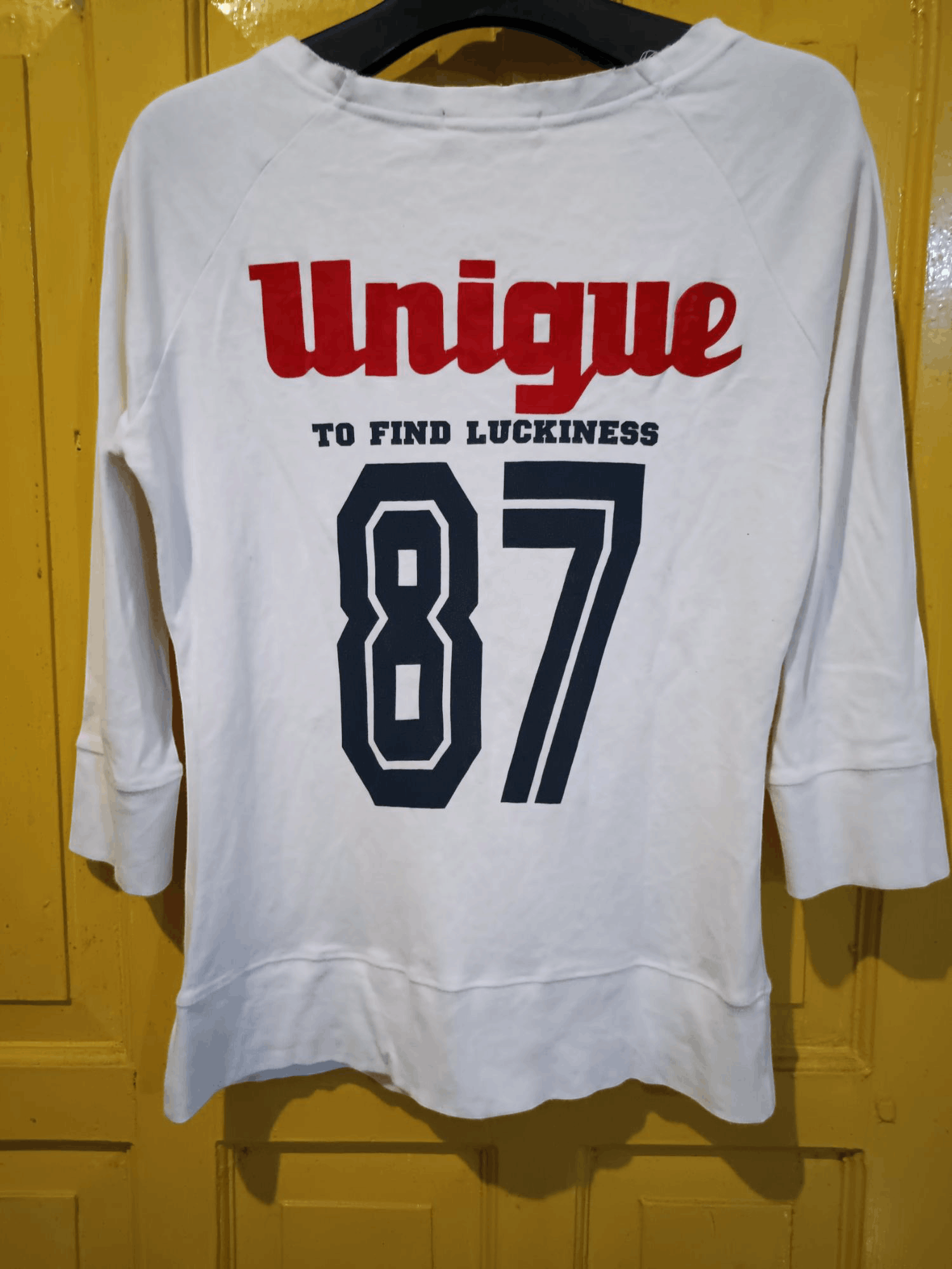 Japanese Brand UNIQUE JEANS BRAPPERS Crew Neck T-Shirt Longsleeve Size US M / EU 48-50 / 2 - 12 Thumbnail