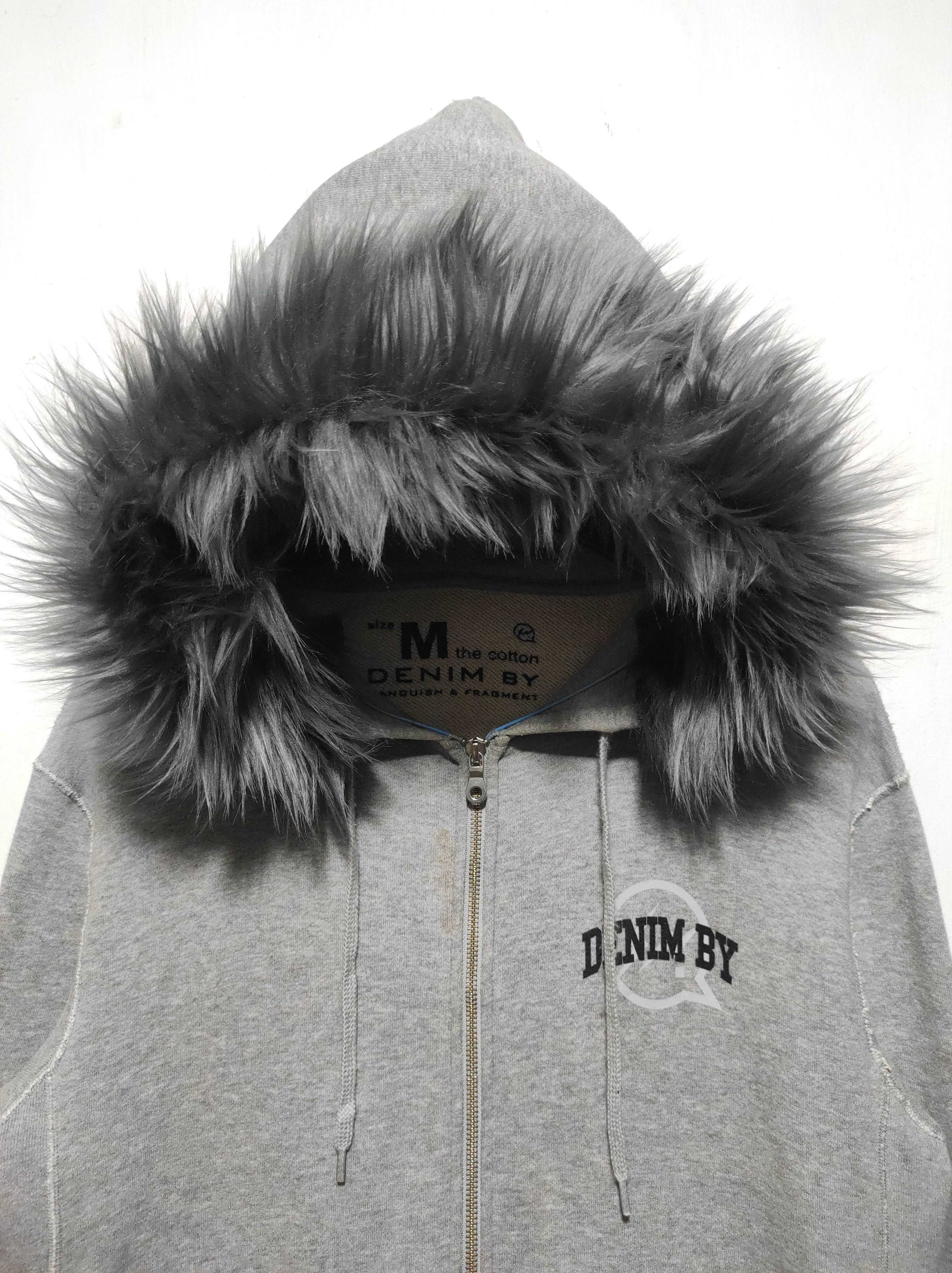 Vanquish Denim by Vanquish & Fragment double zip fur hoodie LGB style Size US M / EU 48-50 / 2 - 12 Thumbnail