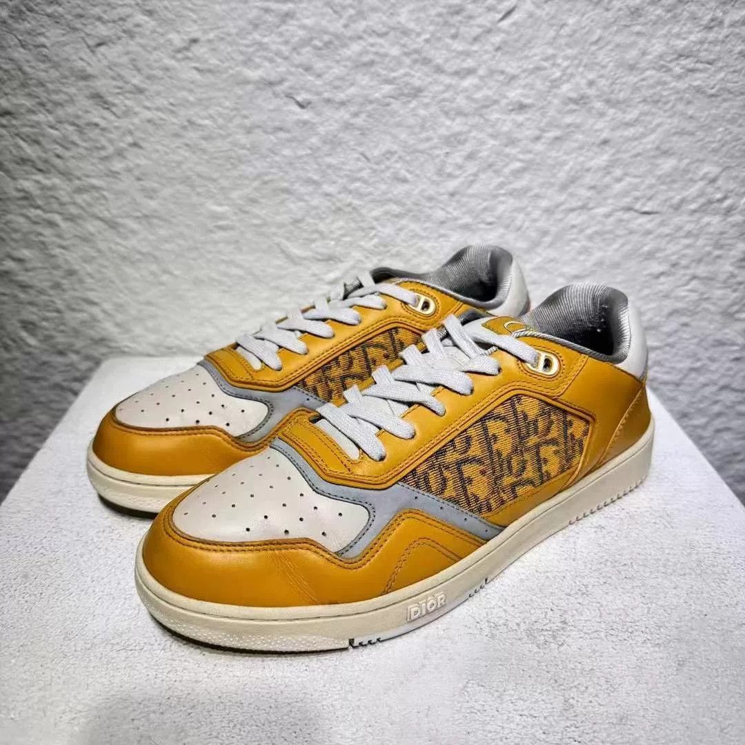 Dior Dior B27 White Yellow Sneakers Size US 10 / EU 43 - 1 Thumbnail