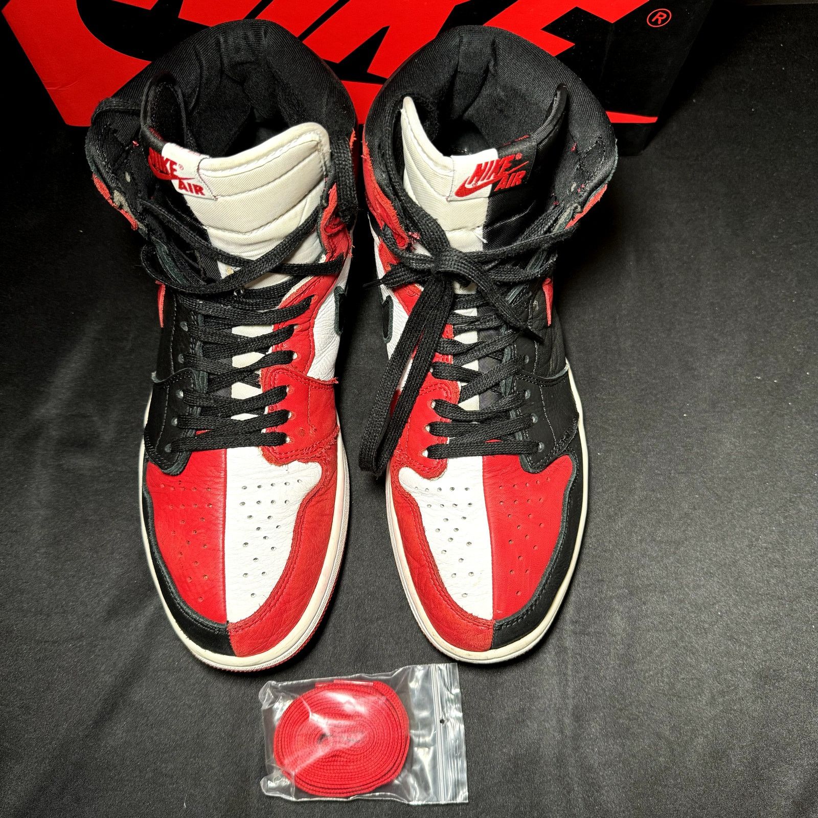 Jordan Brand × Nike Size 11 - Nike Air Jordan 1 Retro High OG NRG Homage to Home Size US 11 / EU 44 - 4 Thumbnail