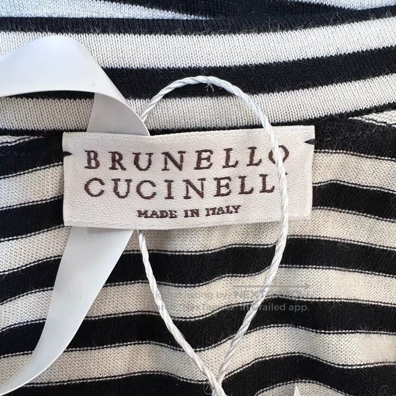 Brunello Cucinelli Brunello Cucinelli Striped Vest T-Shirt Size XS / US 0-2 / IT 36-38 - 3 Thumbnail