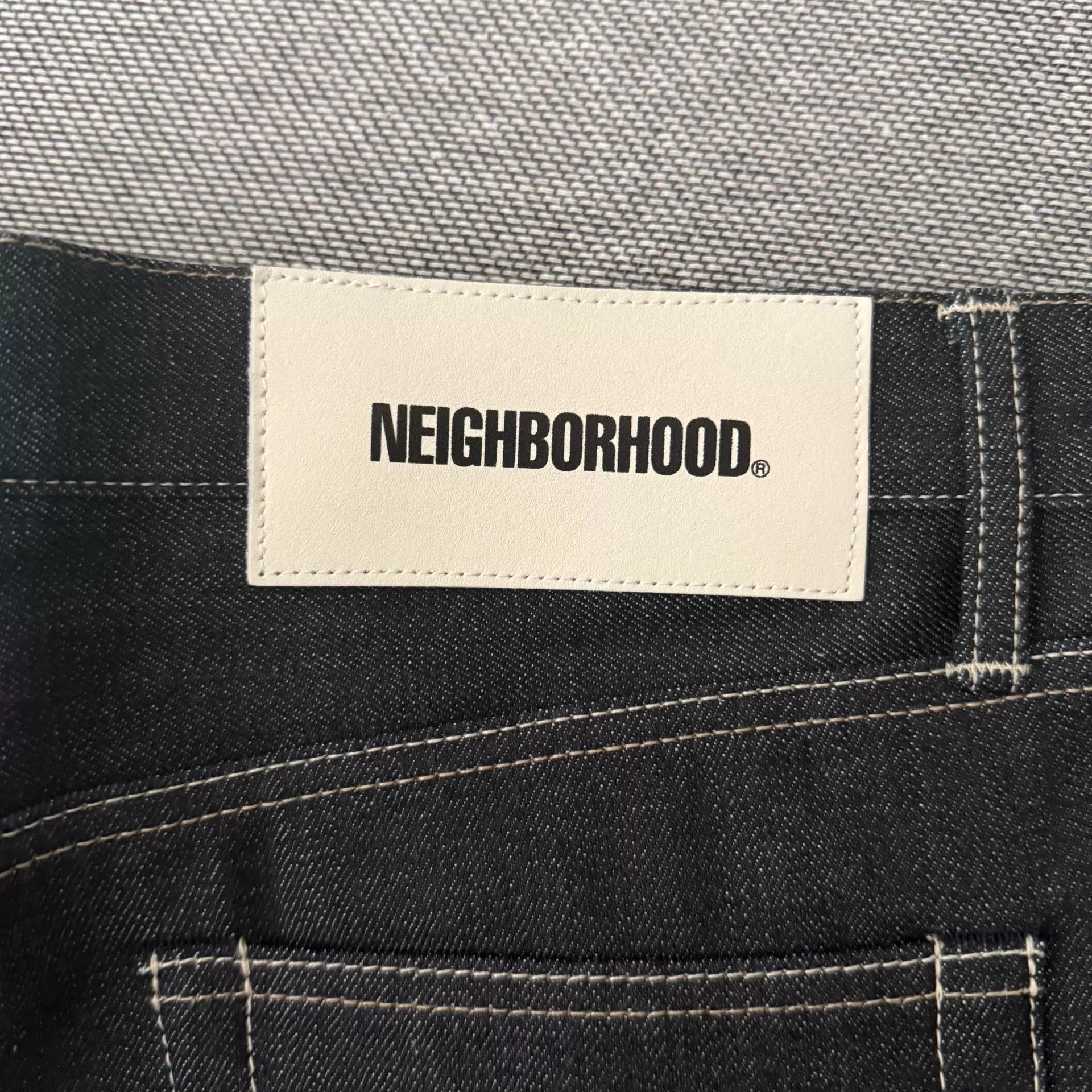 Neighborhood Neighborhood 24aw Dp-Basic Unwashed Straight Jean L Size US 34 / EU 50 - 6 Thumbnail