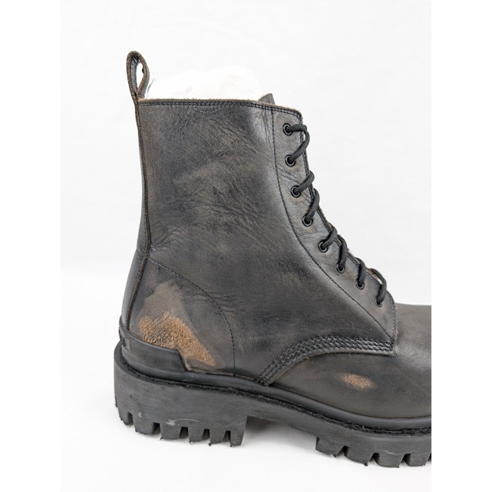 Balenciaga o1rshd1 Strike Booties L20 in Black/Brown Size US 9 / EU 42 - 4 Thumbnail