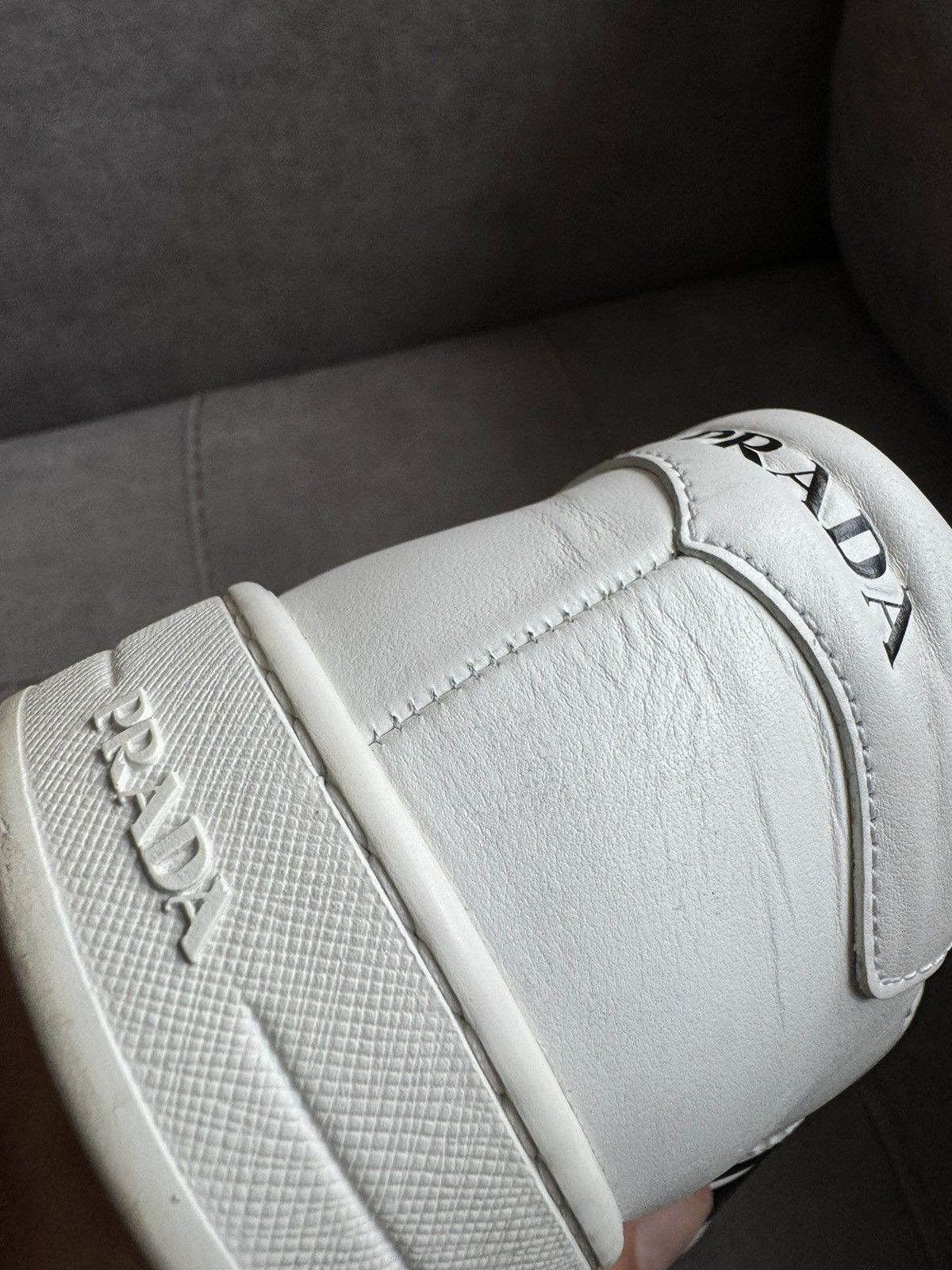 Prada Prada men sneakers SZ UK8 study insole measurements in photo Size US 9.5 / EU 42-43 - 16 Thumbnail