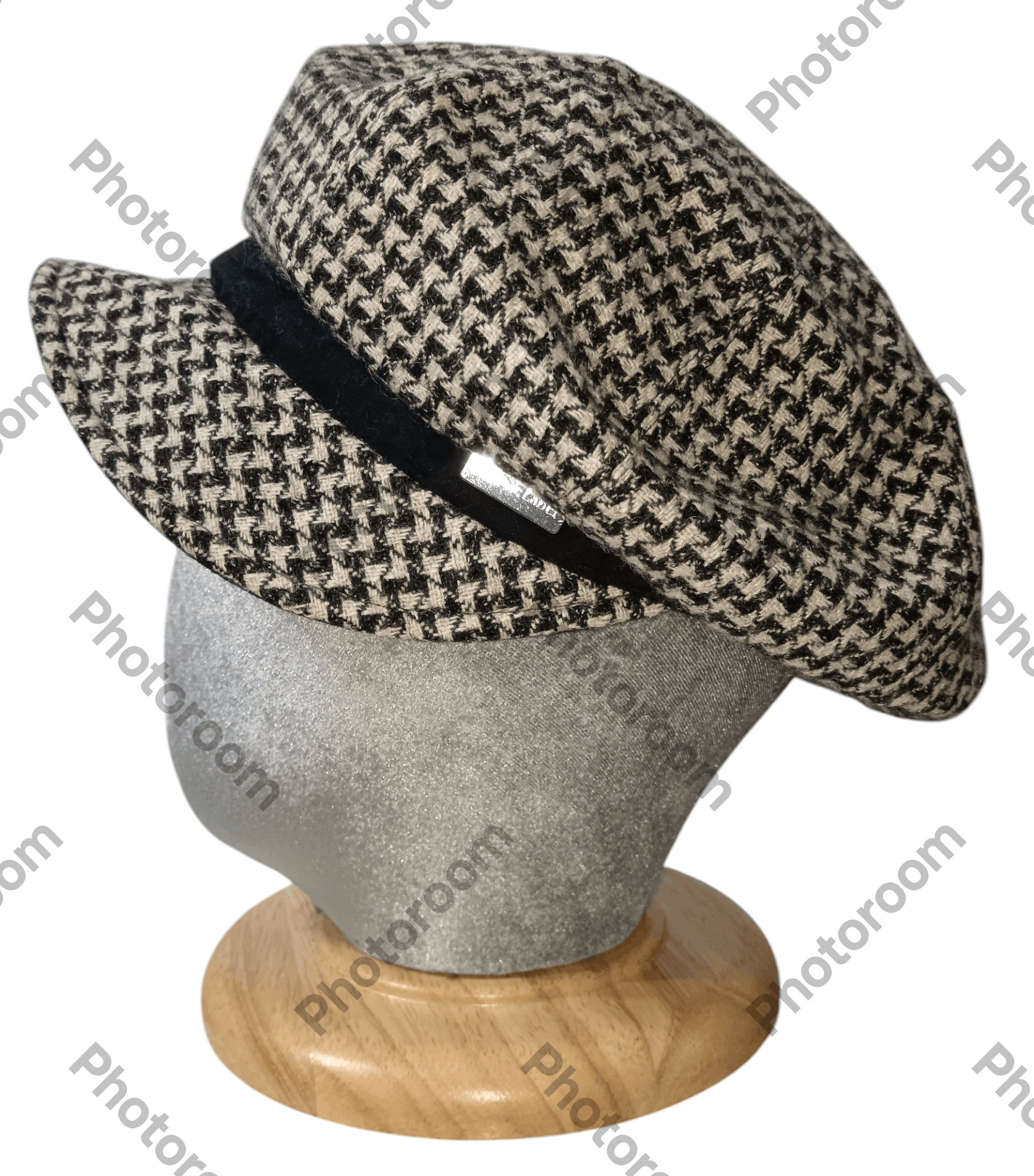 Other PRIVATE LABEL CHEQUERED NEWSBOY HAT Size ONE SIZE - 2 Thumbnail