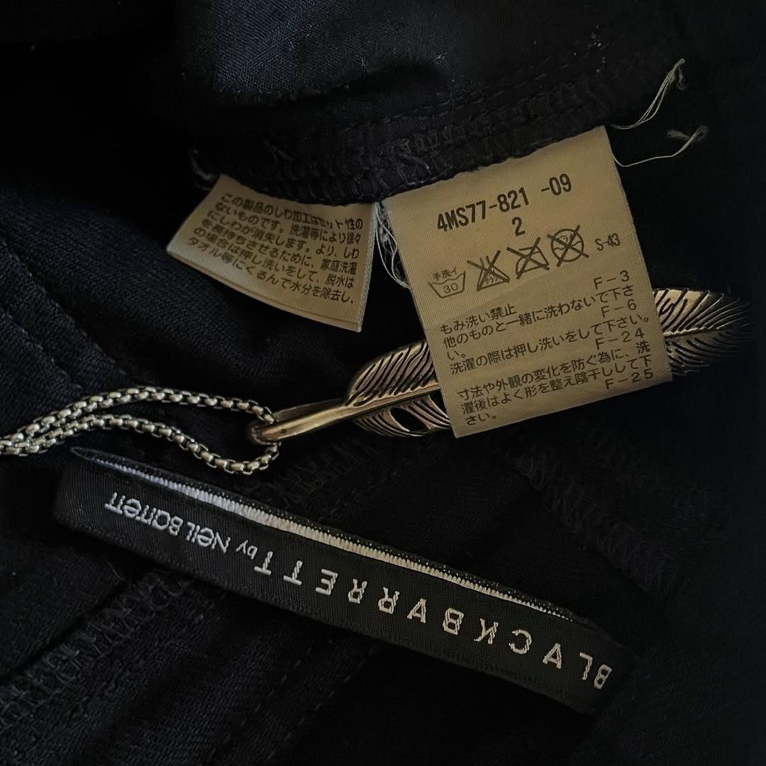 Black Barrett Black Barrett by Neil Barrett Multipocket Pants Size US 32 / EU 48 - 9 Thumbnail
