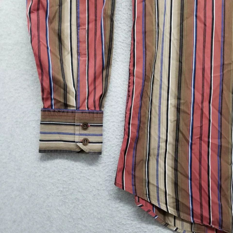 Tommy Bahama Tommy Bahama Shirt Mens XL Striped Long Sleeve Pocket Size US XL / EU 56 / 4 - 2 Thumbnail