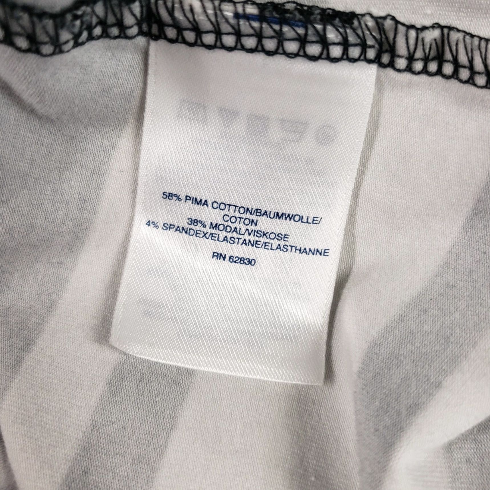 Lands' End Lands' End Dress Womens Sz Large Black White Geometric V-Neck Half Sleeve Size L / US 10 / IT 46 - 5 Thumbnail