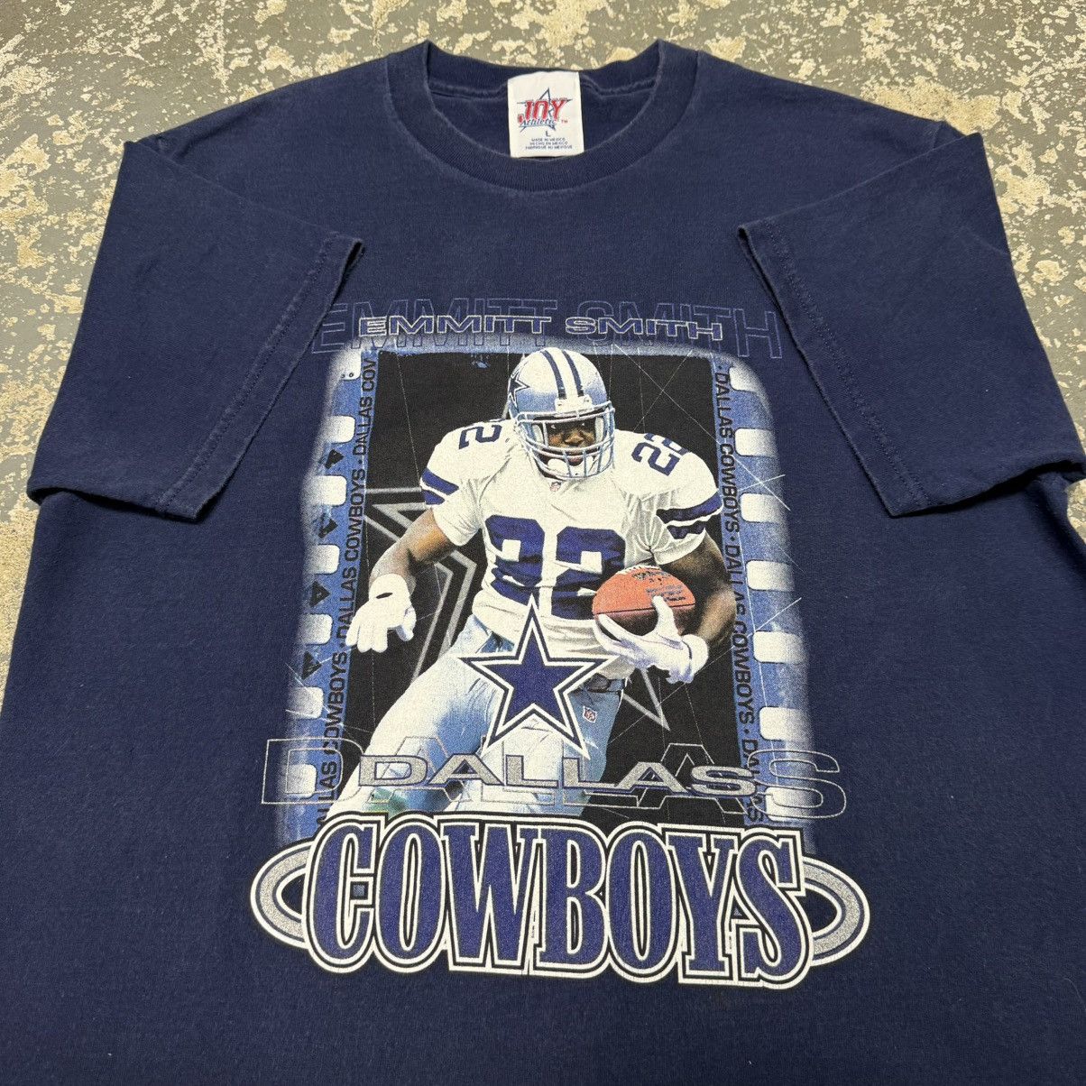 Other Vintage Dallas Cowboys Emmitt Smith NFL Graphic Tshirt Size US L / EU 52-54 / 3 - 3 Thumbnail
