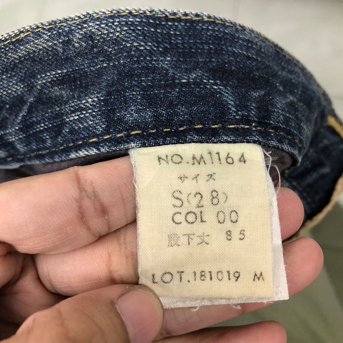 Japanese Brand VINTAGE DISTRESSED DENIM JEANS BOWCUT DESIGN ISSEY MIYAKE Size US 30 / EU 46 - 9 Thumbnail