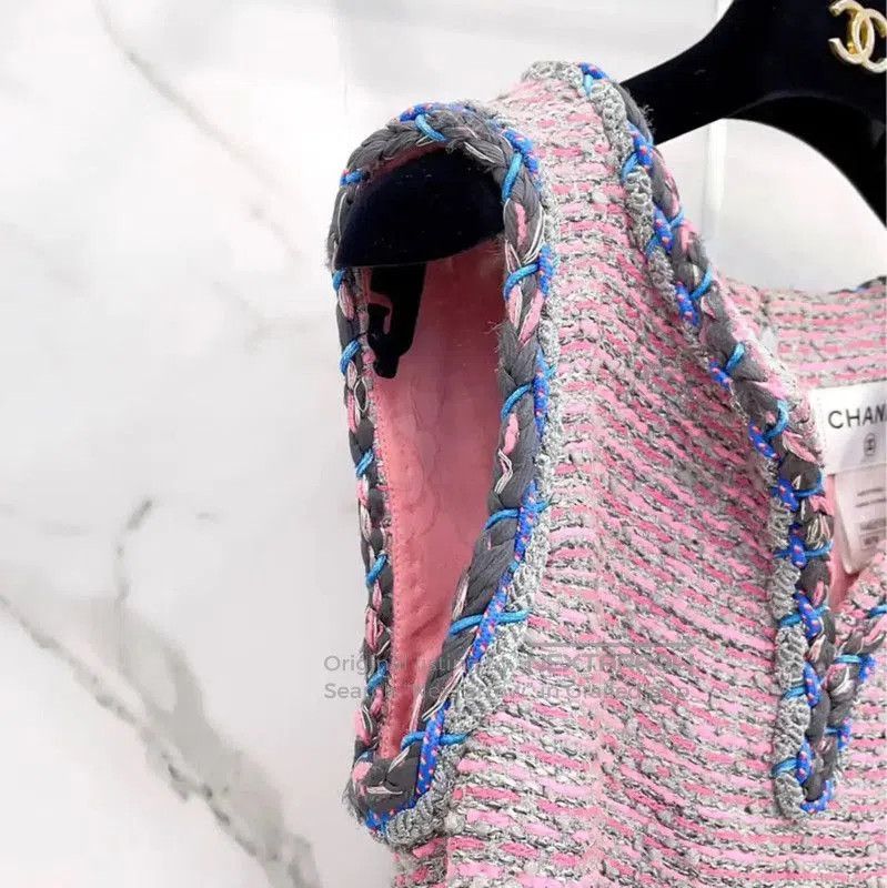 Chanel Chanel Pink Cotton Blend Women’s Top . Size M / US 6-8 / IT 42-44 - 5 Thumbnail