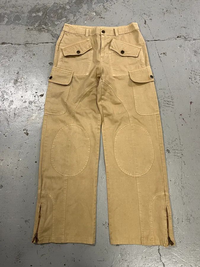 Dolce & Gabbana SS2003 Dolce & Gabbana Multi-Pocket Combat Beige Cargo Pants Size US 32 / EU 48 - 4 Thumbnail