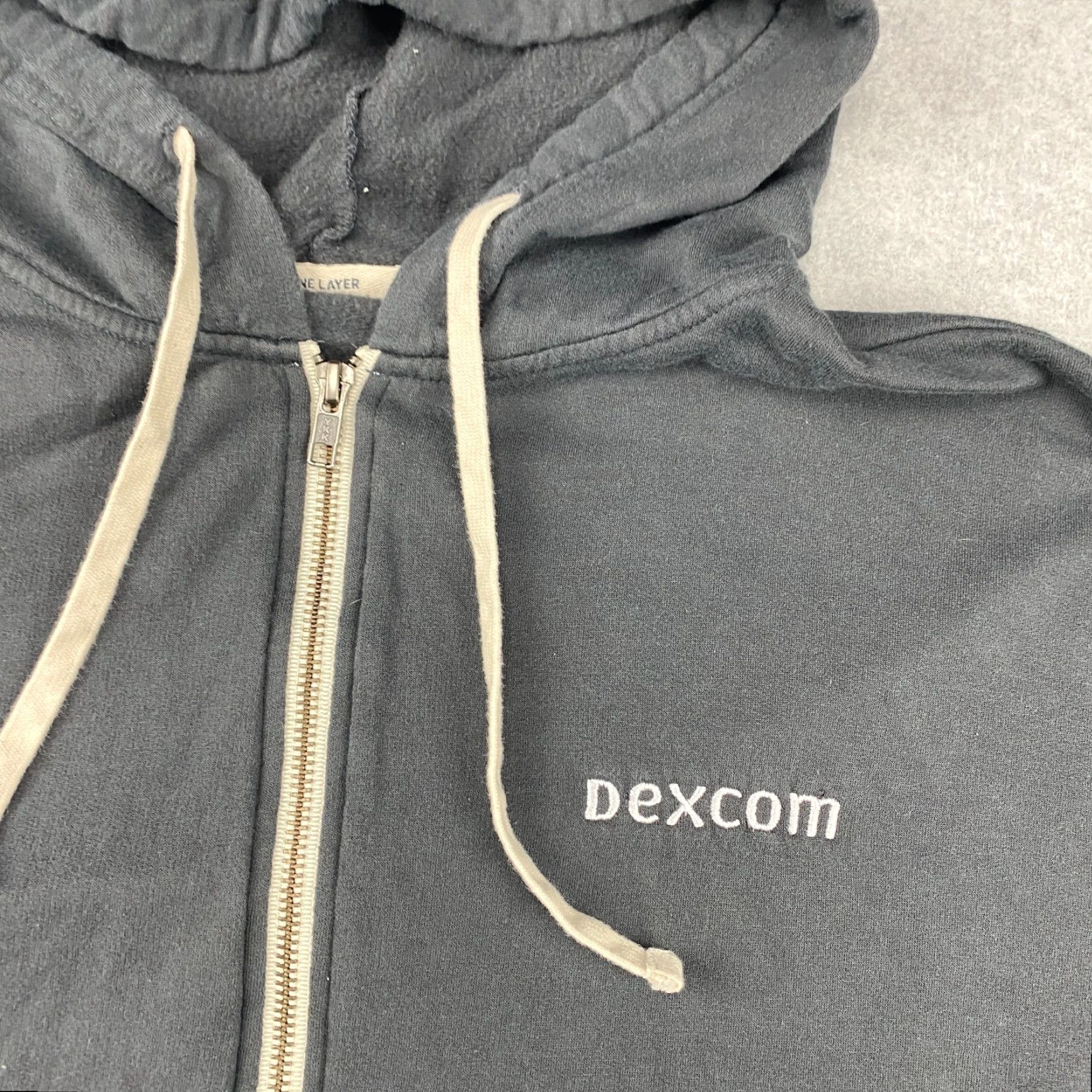 Marine Layer Marine Layer Hoodie Mens Large L Gray Full Zip Cotton Modal Cotton Size US L / EU 52-54 / 3 - 5 Thumbnail